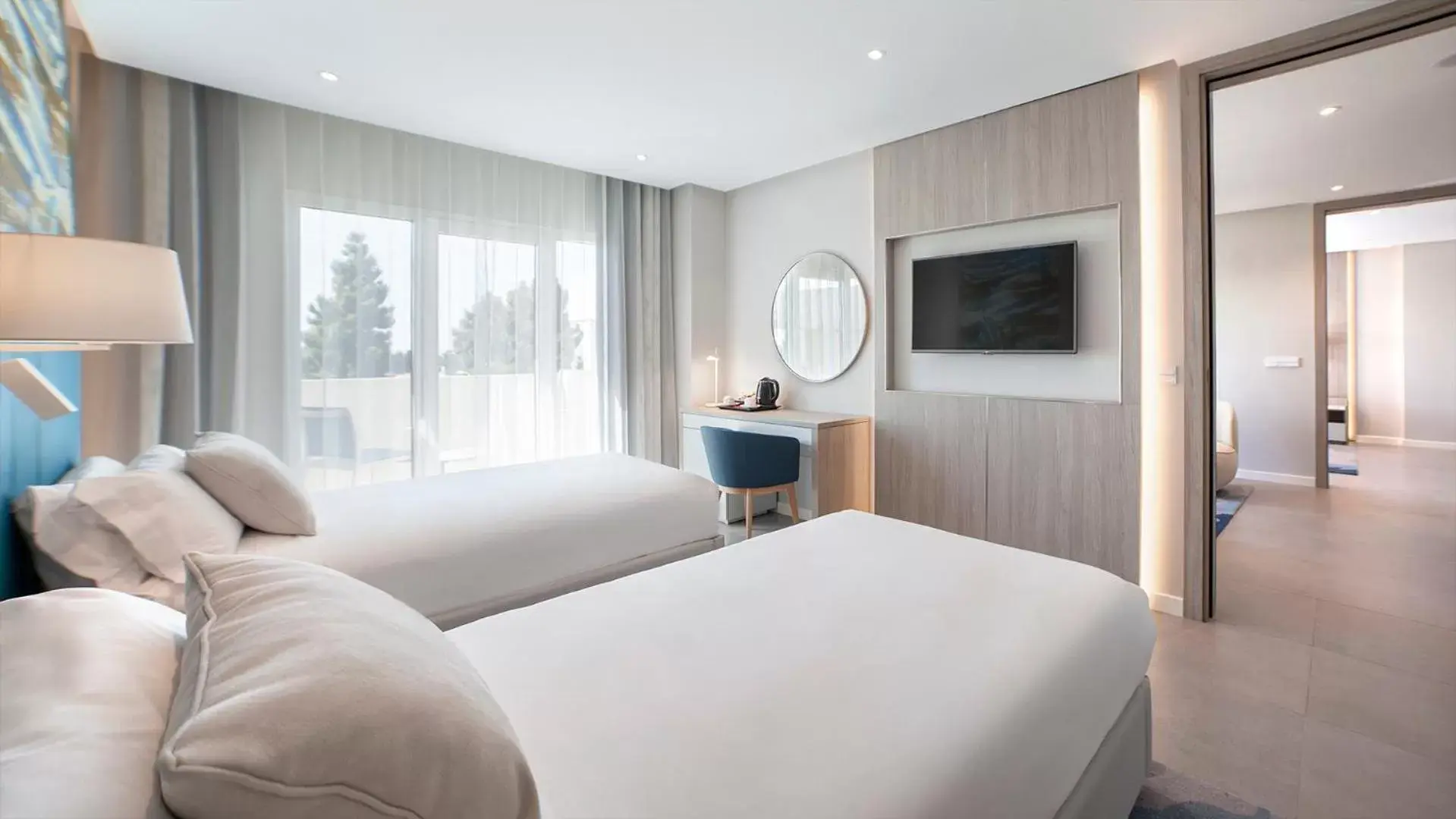 Bed in Alanda Marbella Hotel