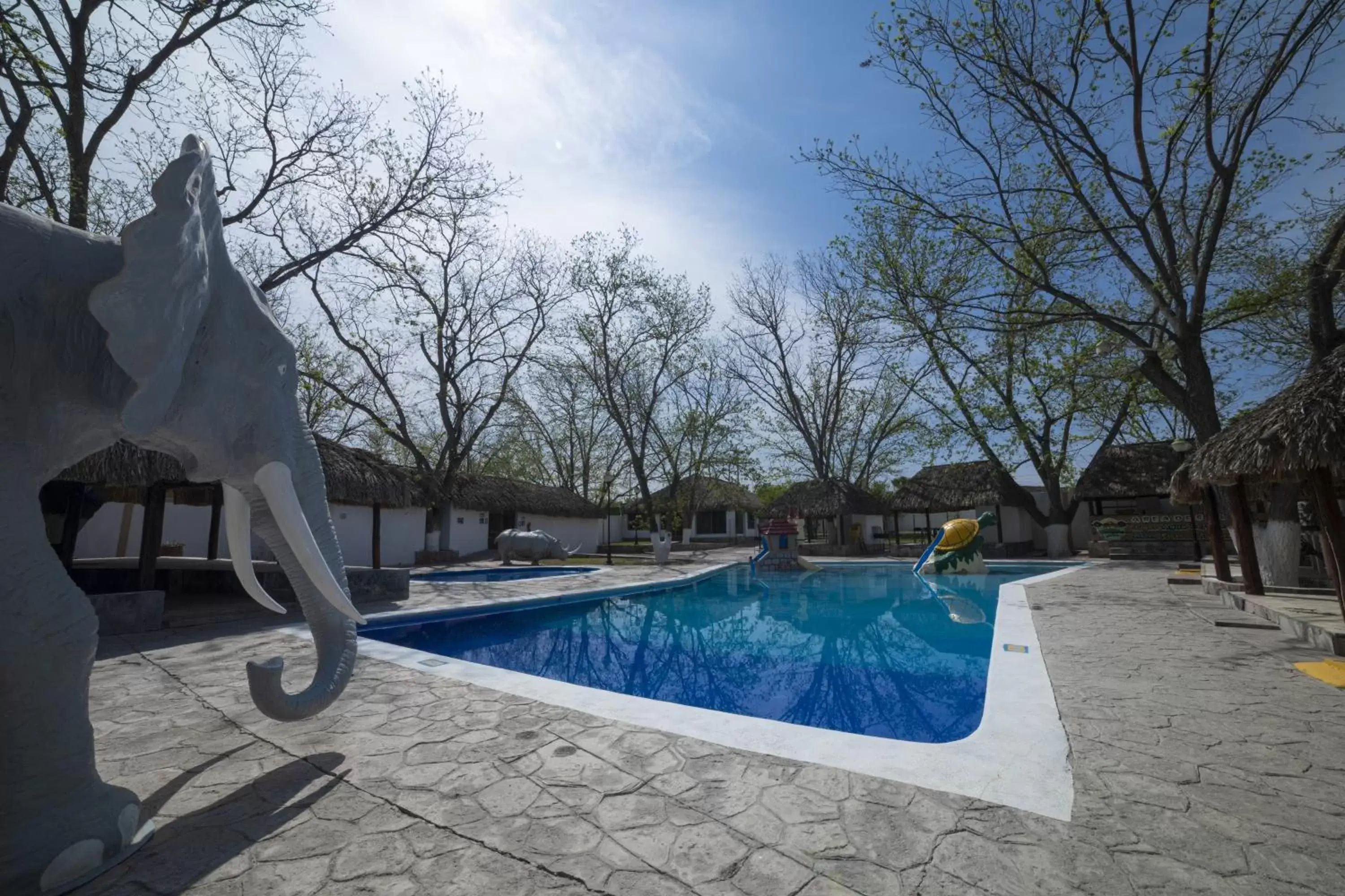 Swimming Pool in Hotel Pueblo Viejo