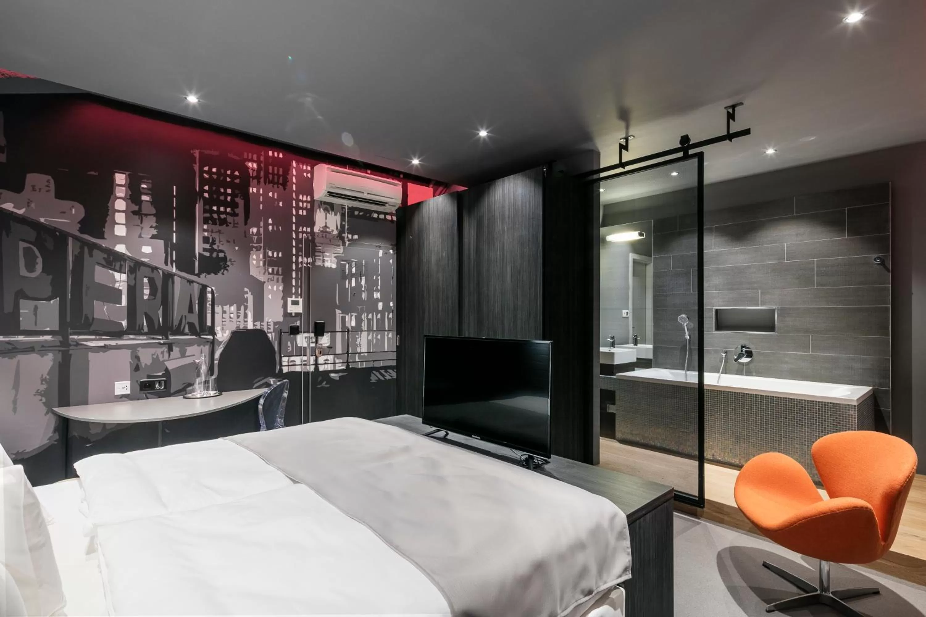 Bedroom, Bed in Pytloun Imperial Design Suites