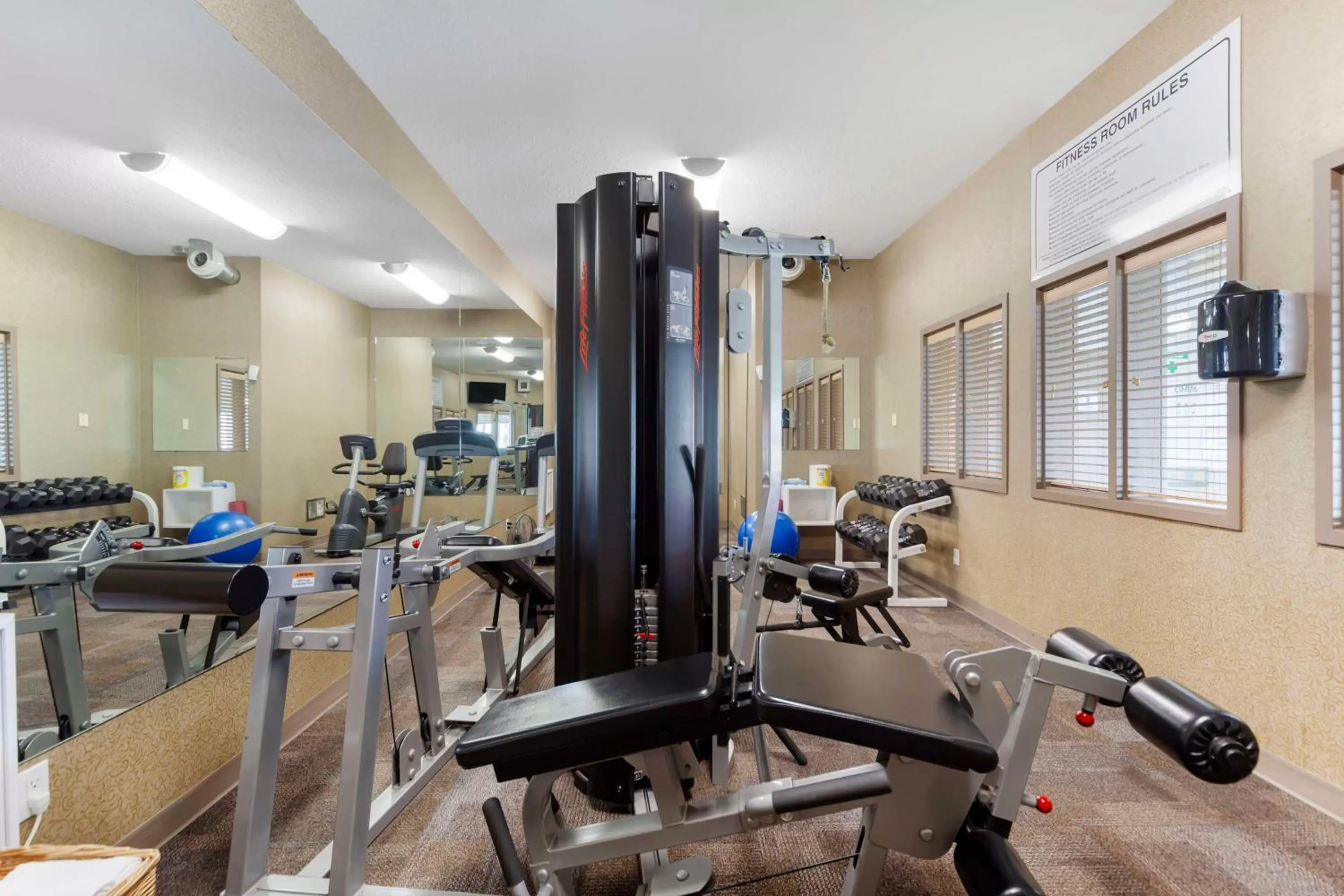 Fitness centre/facilities in Best Western Grande Prairie