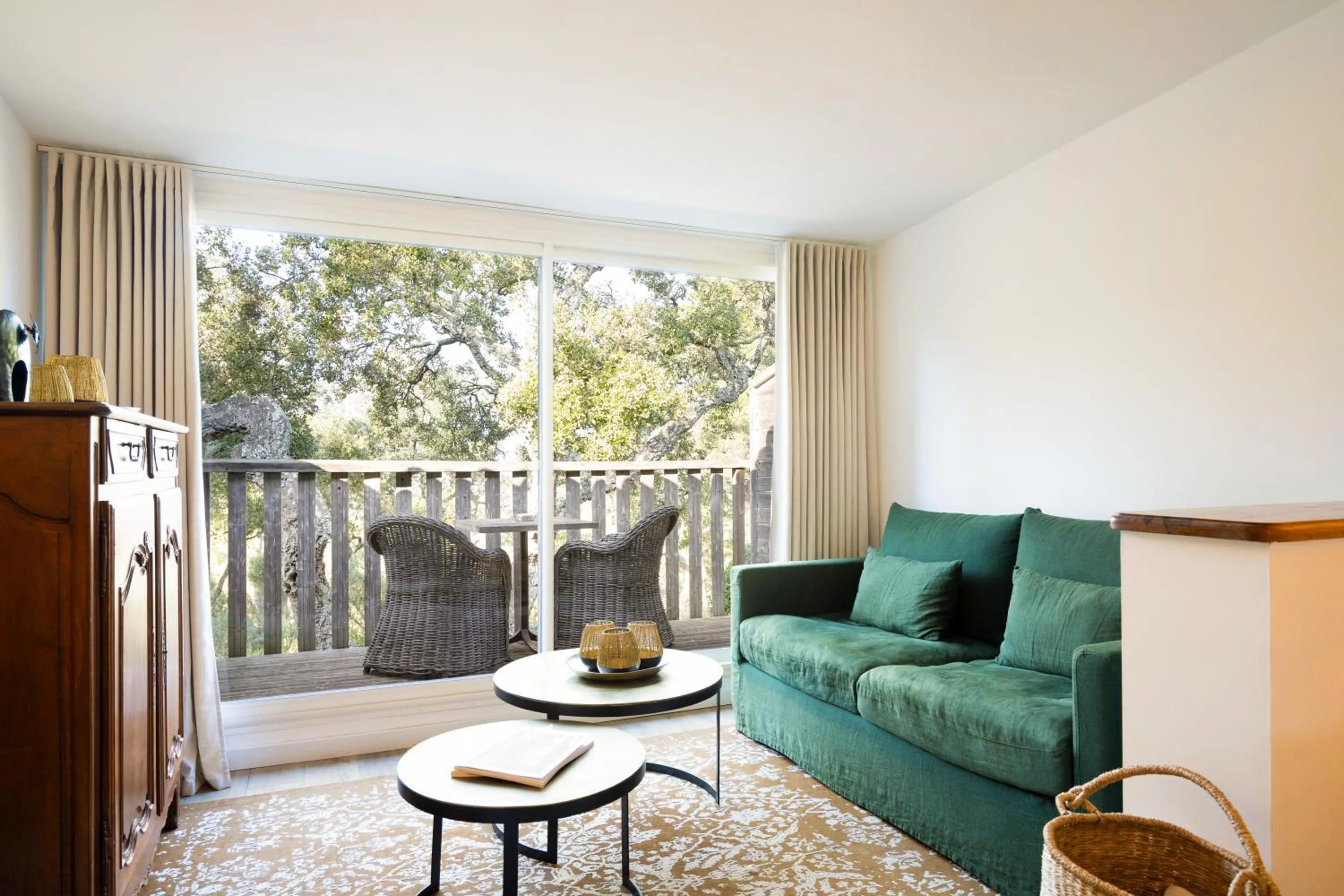 Living room in Hôtel Font Mourier