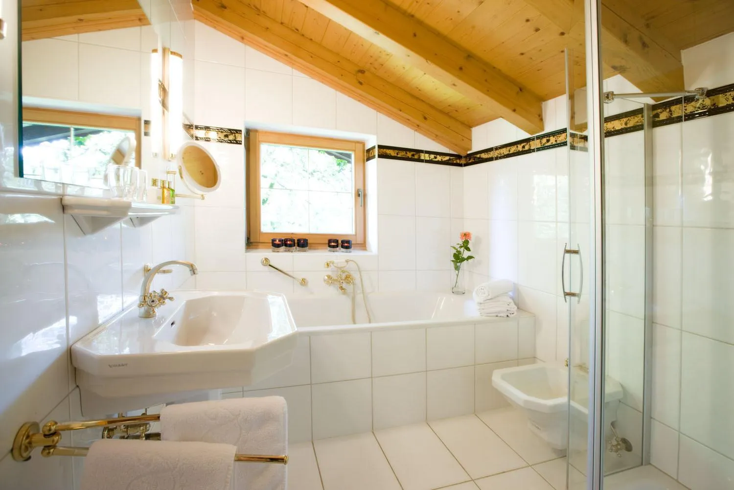 Bathroom in Geniesserhotel Minglers Sportalm 4 Sterne Superior