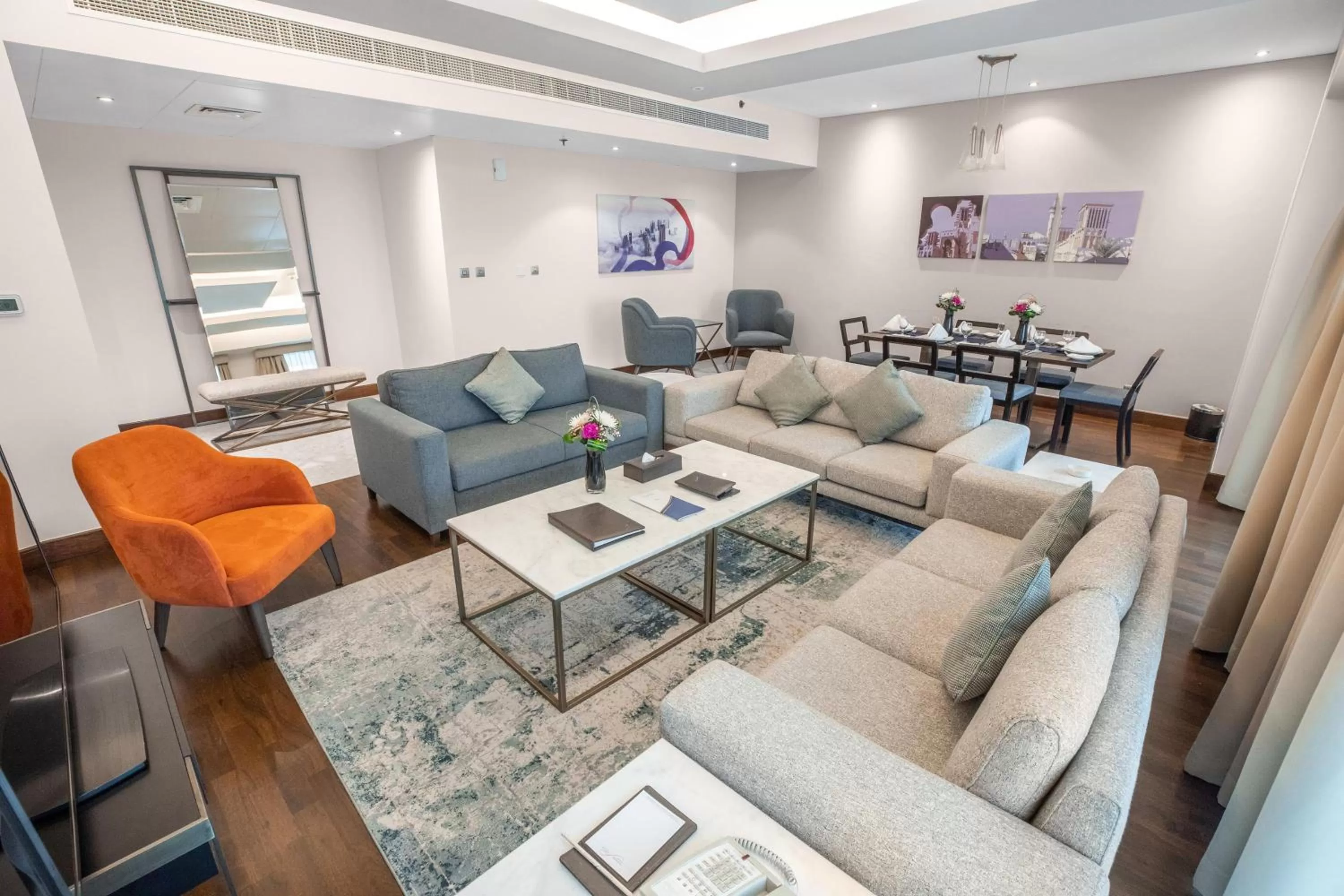 Living room in City Premiere Hotel Apartments - Dubai