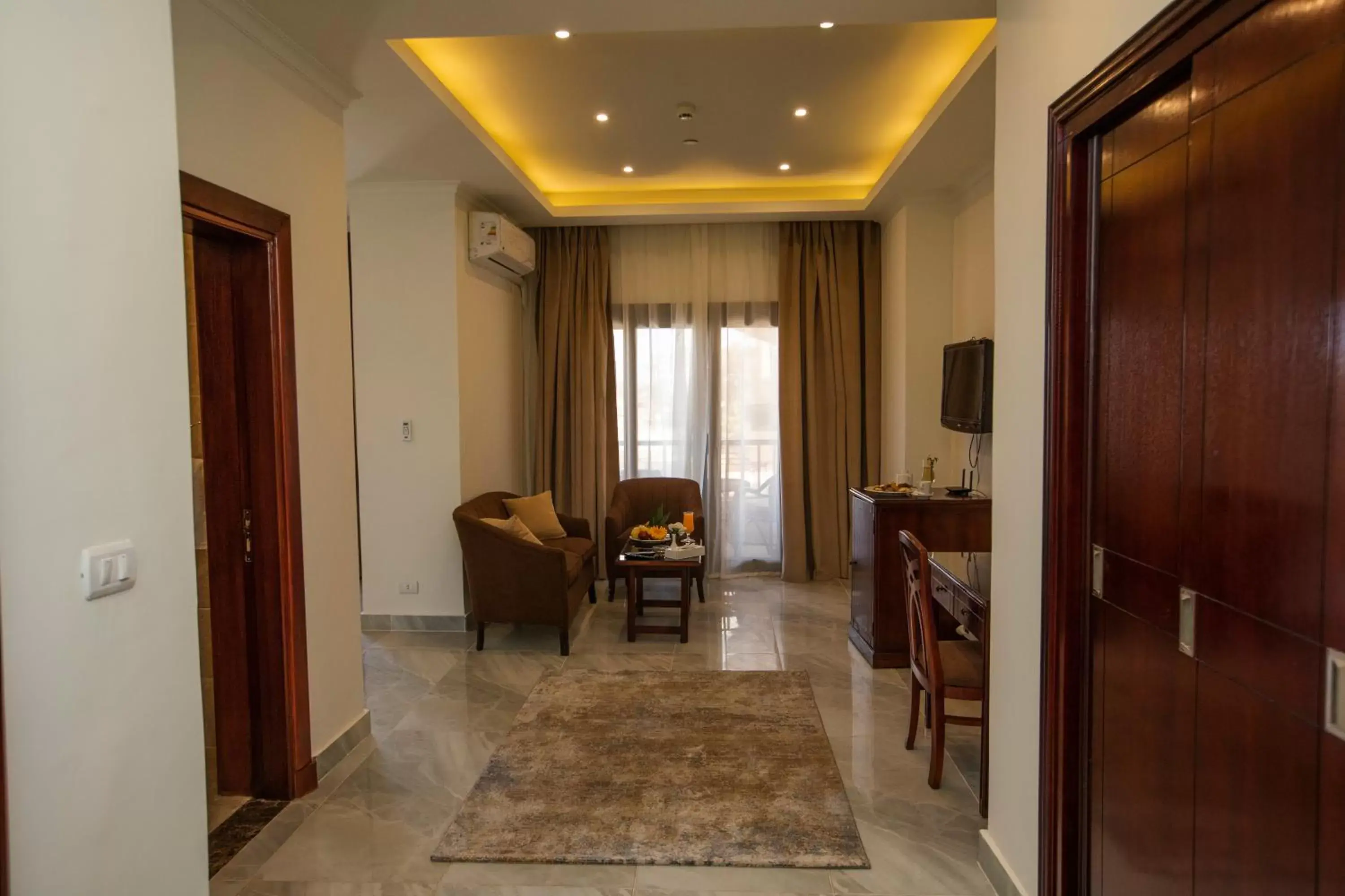 Living room in AIFU Hotel El Montazah Alexandria Living room in AIFU Hotel El Montazah Alexandria