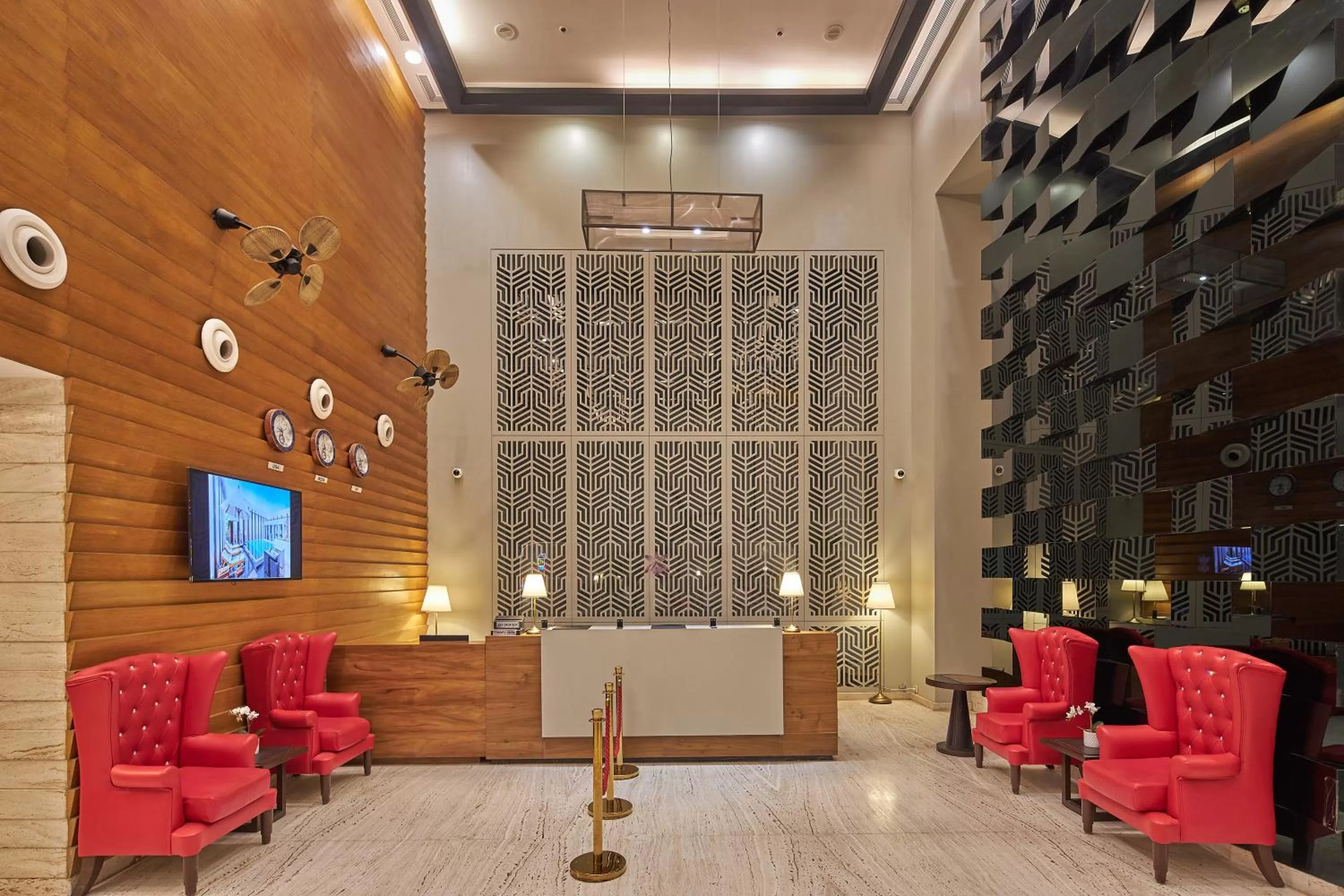 Lobby or reception in Royal Orchid Central Grazia, Navi Mumbai