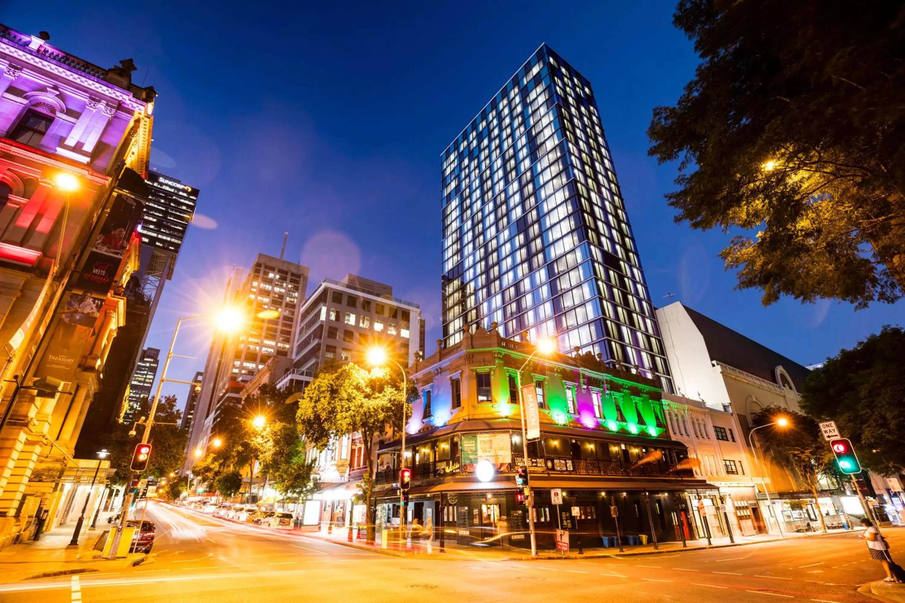 Property building in ibis Styles Brisbane Elizabeth Street