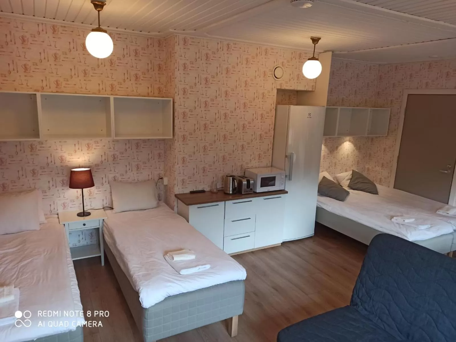 Bed in Hotelli Uninen Tampere