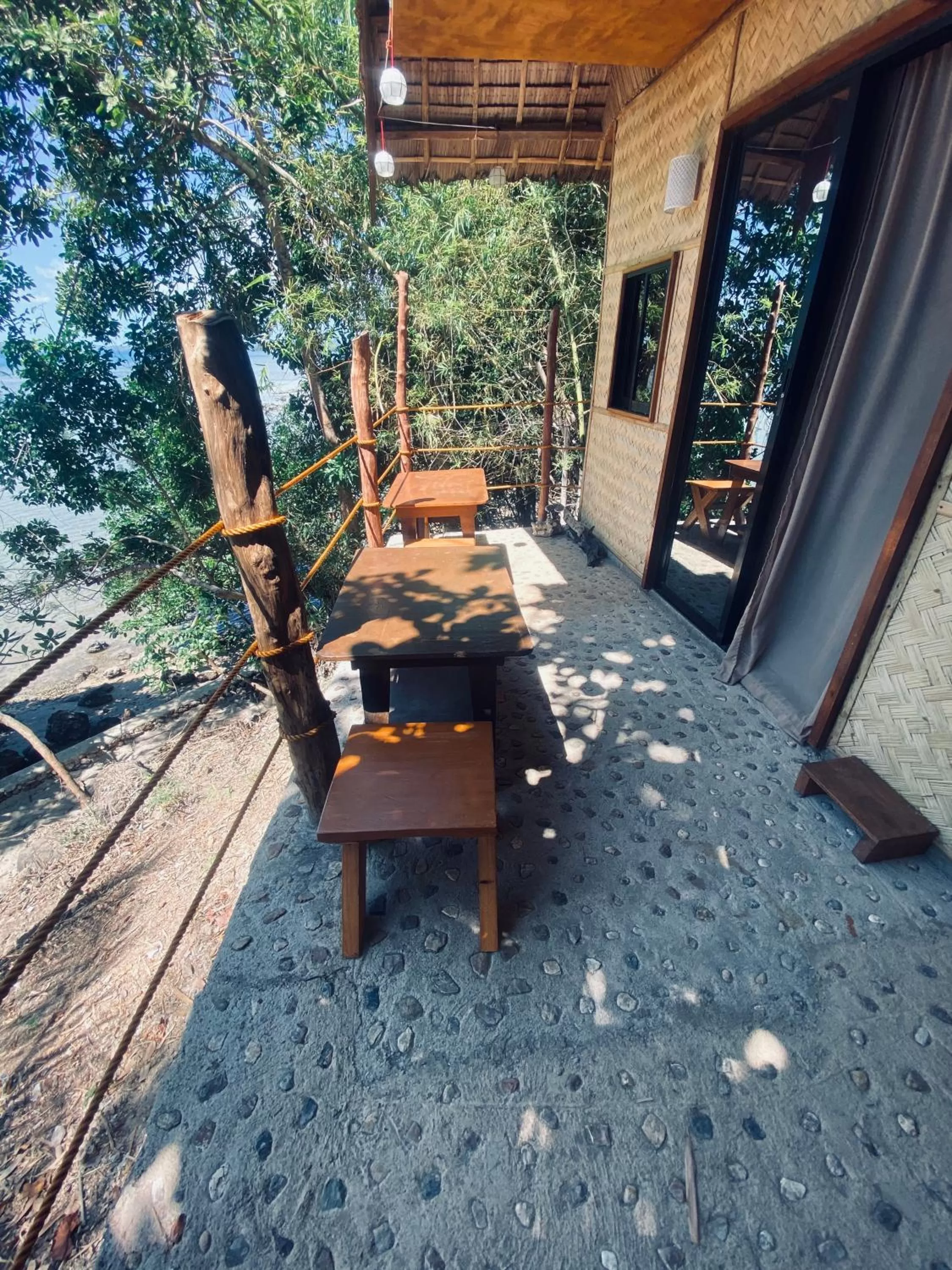 Patio in Cocovana Beach Resort