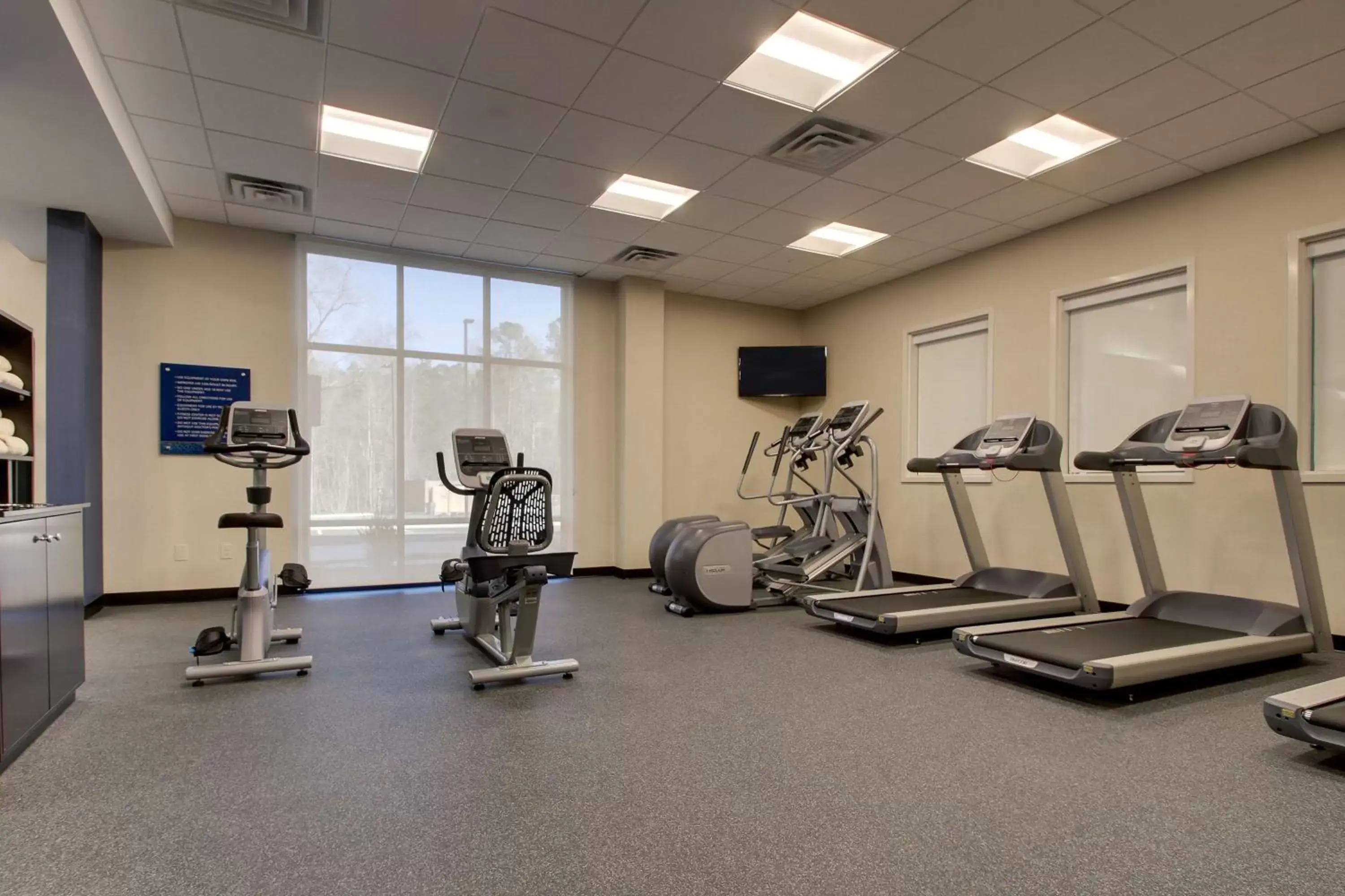 Fitness centre/facilities, Fitness Center/Facilities in Hampton Inn & Suites By Hilton Knightdale Raleigh