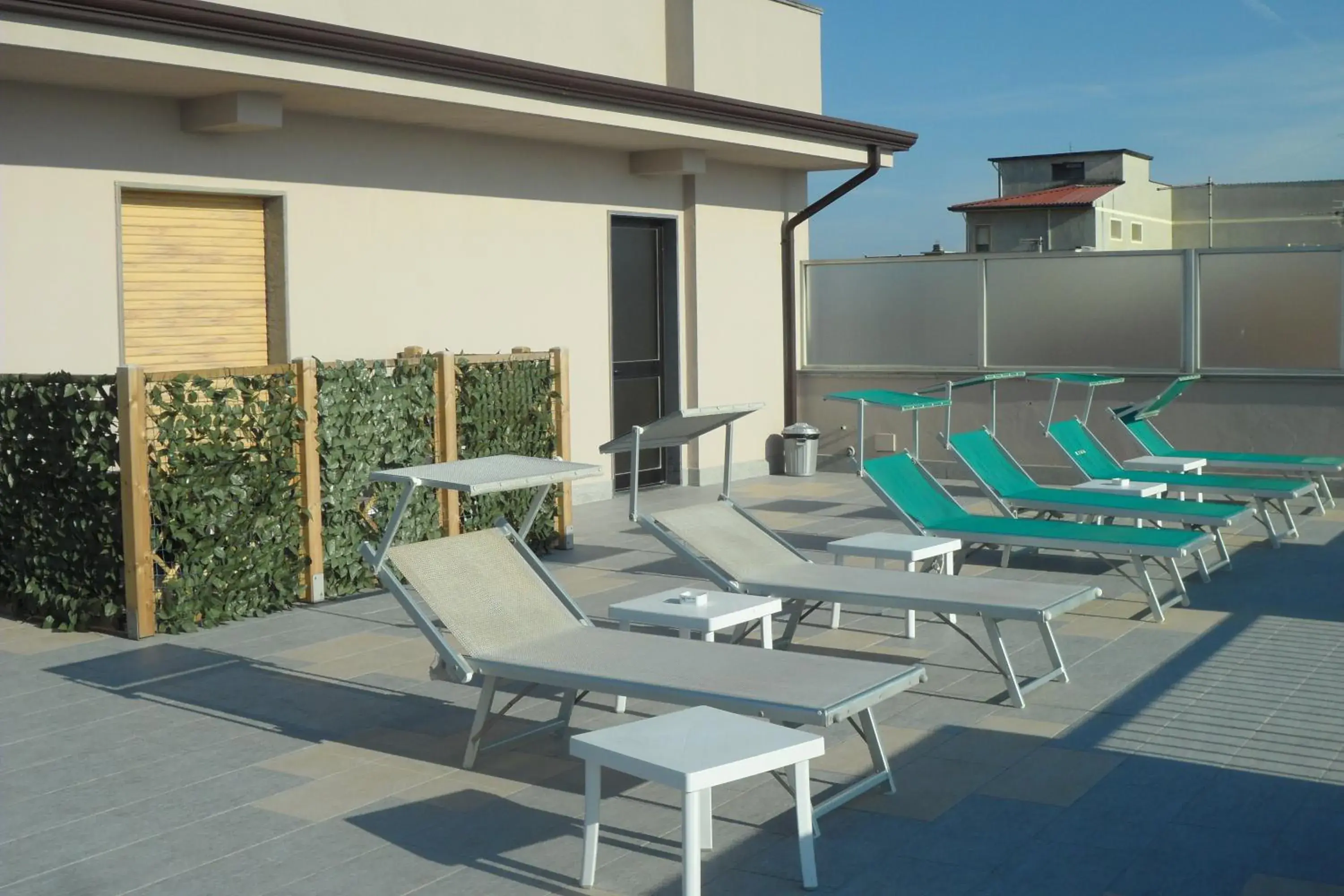 Balcony/Terrace, Swimming Pool in Hotel Eden