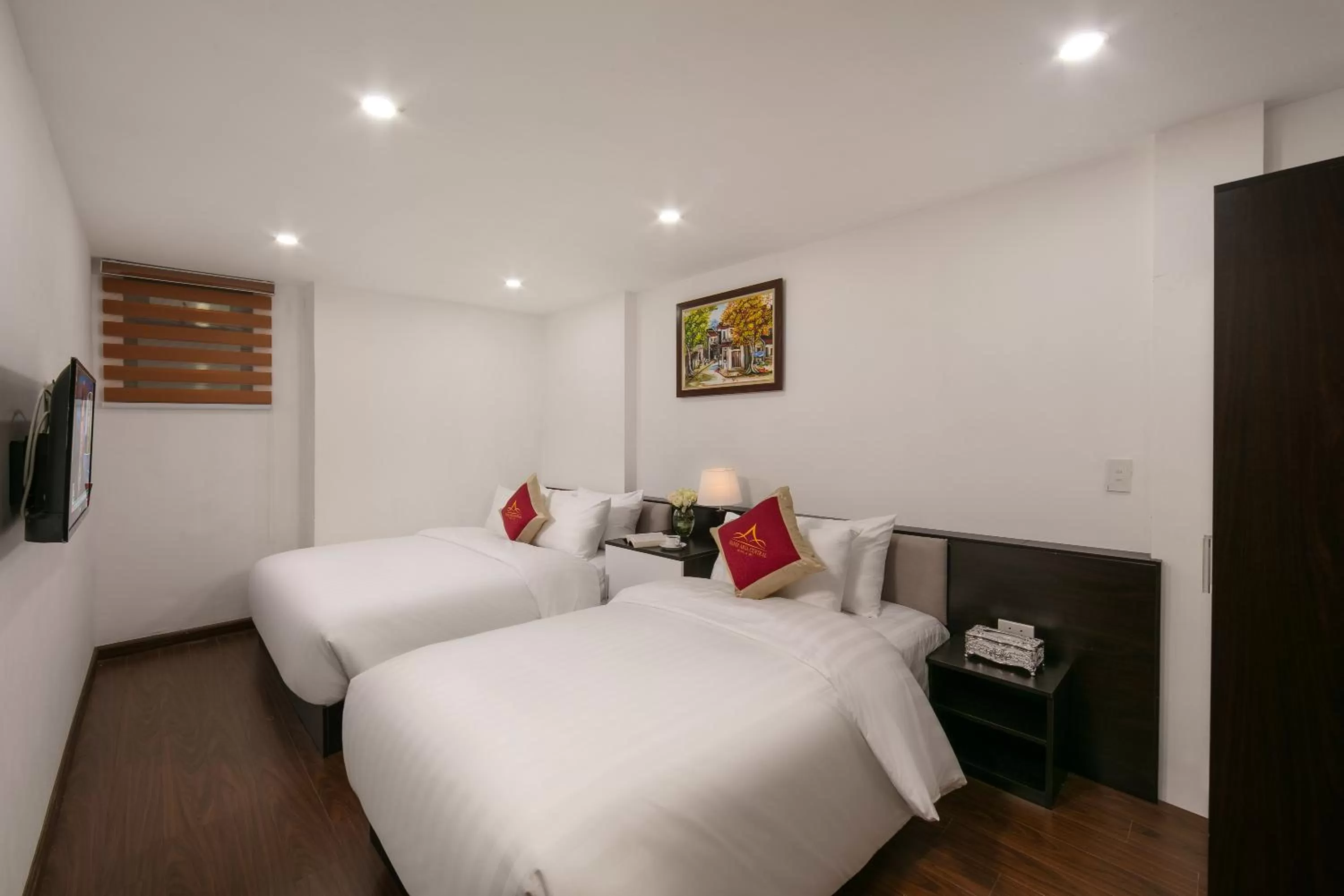 Bedroom, Bed in Hanoi Aria Central Hotel & Spa