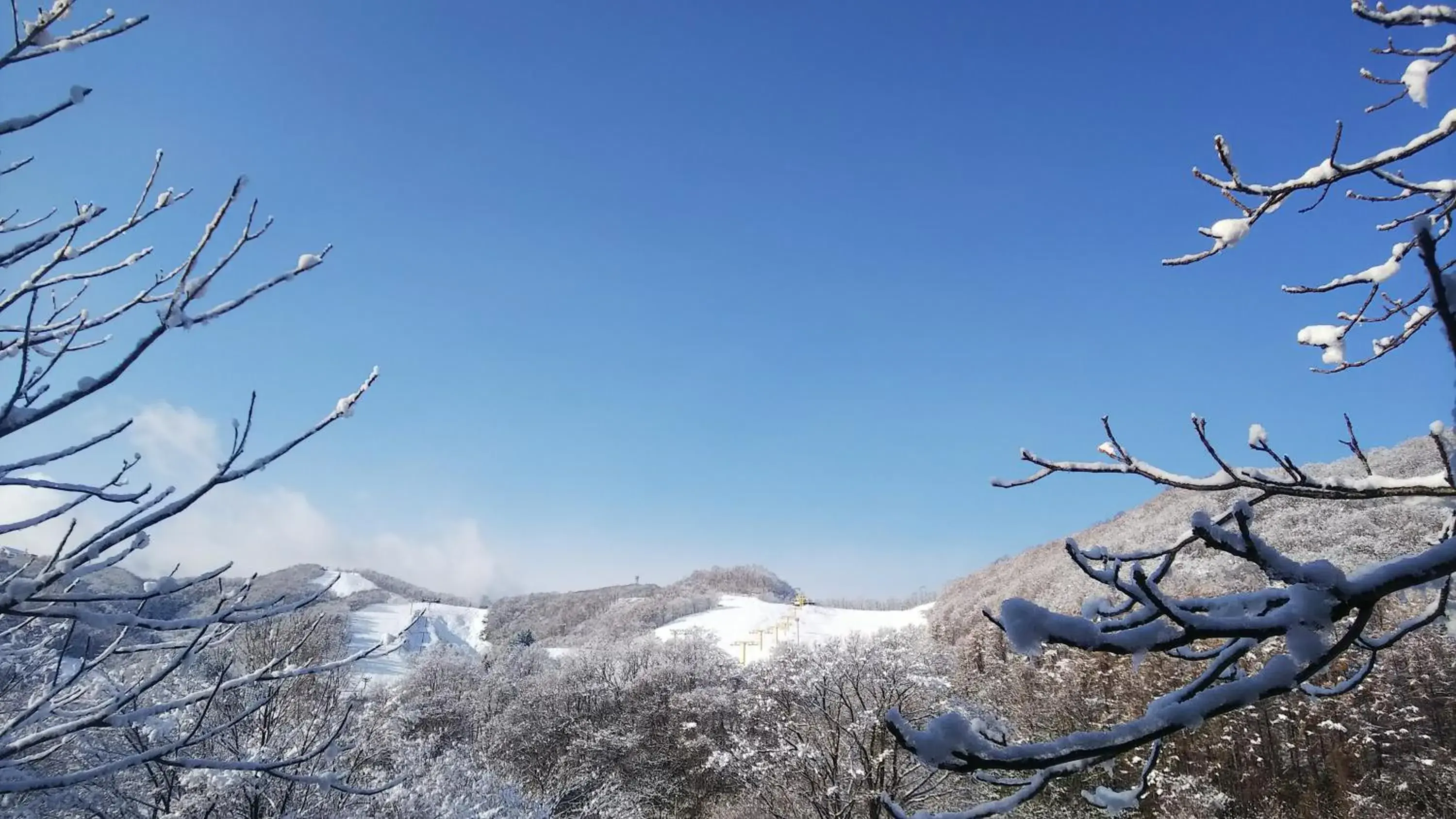 Skiing, Winter in Winkel Village