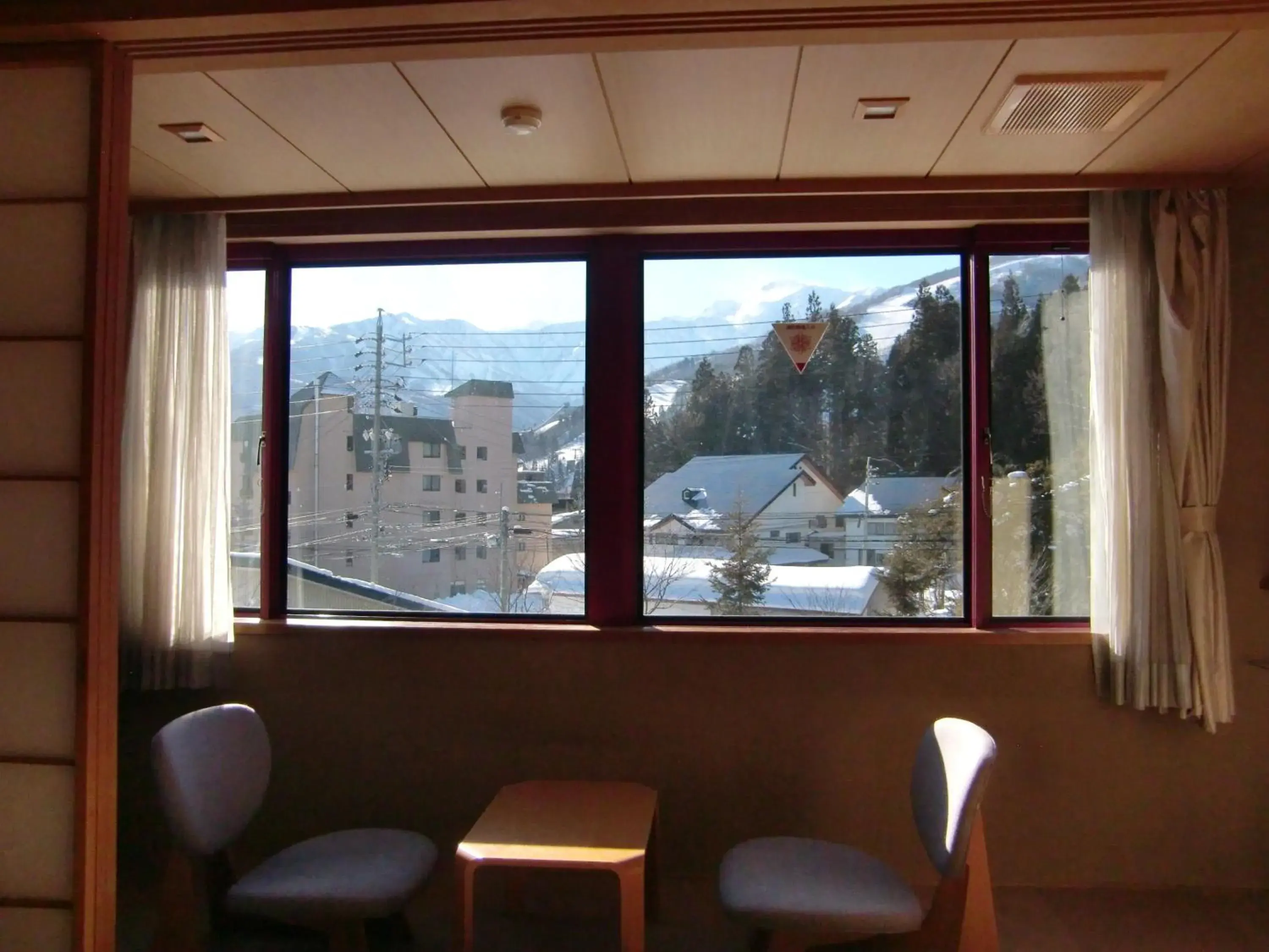 View (from property/room) in Hakuba Hotel Ougiya