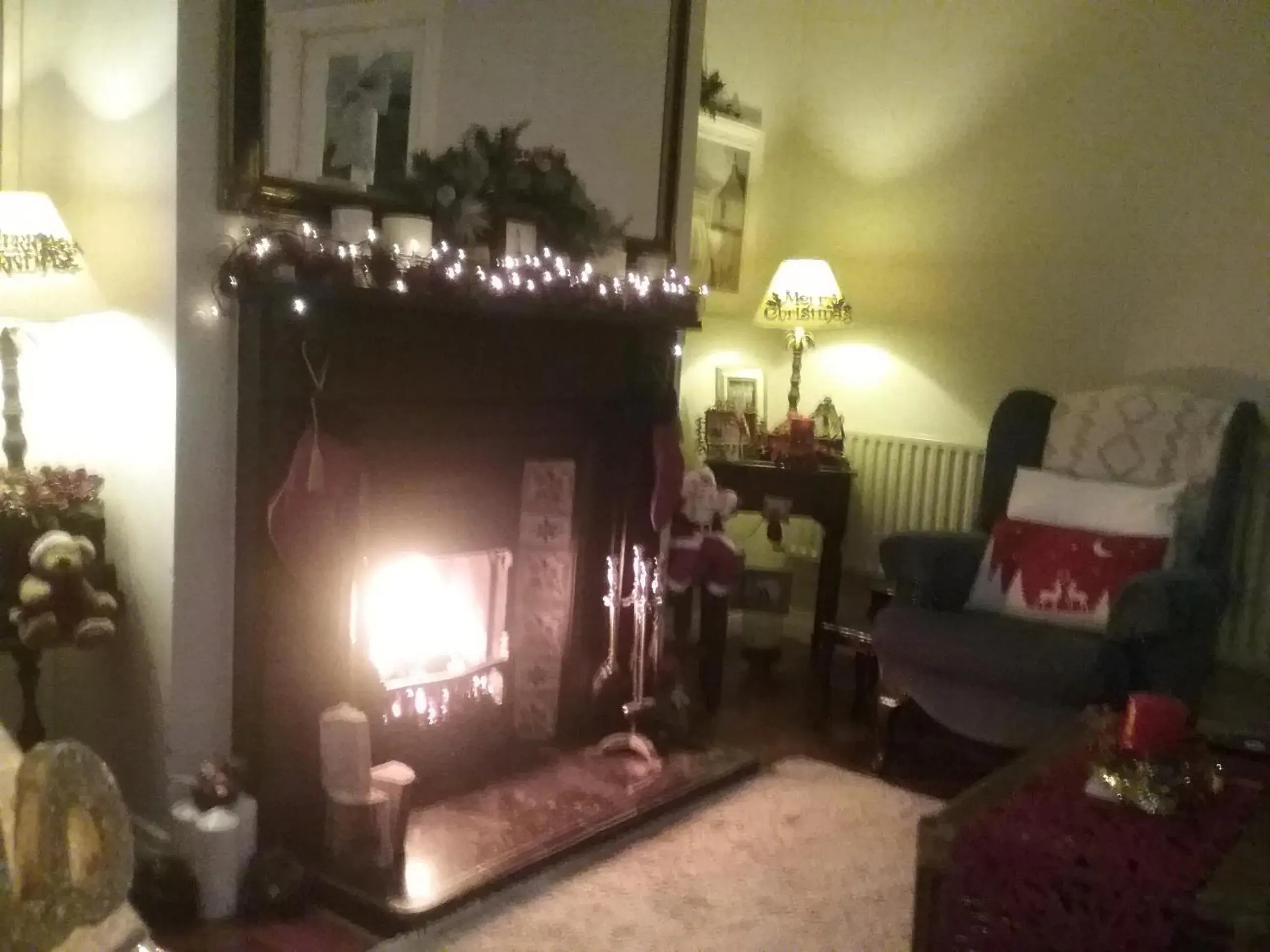 Living room in Ashleigh Guest House