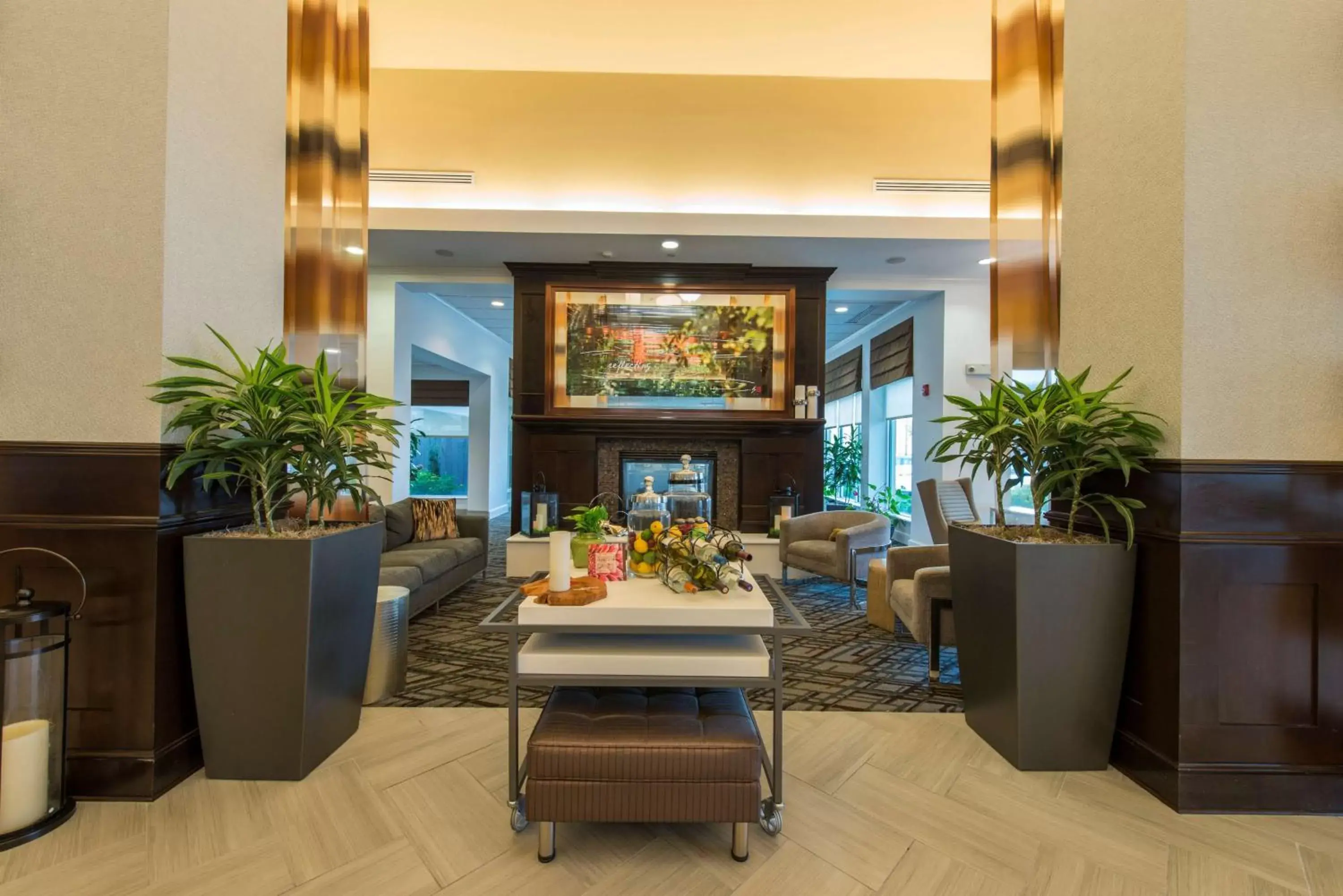 Lobby or reception in Hilton Garden Inn Atlanta Airport North