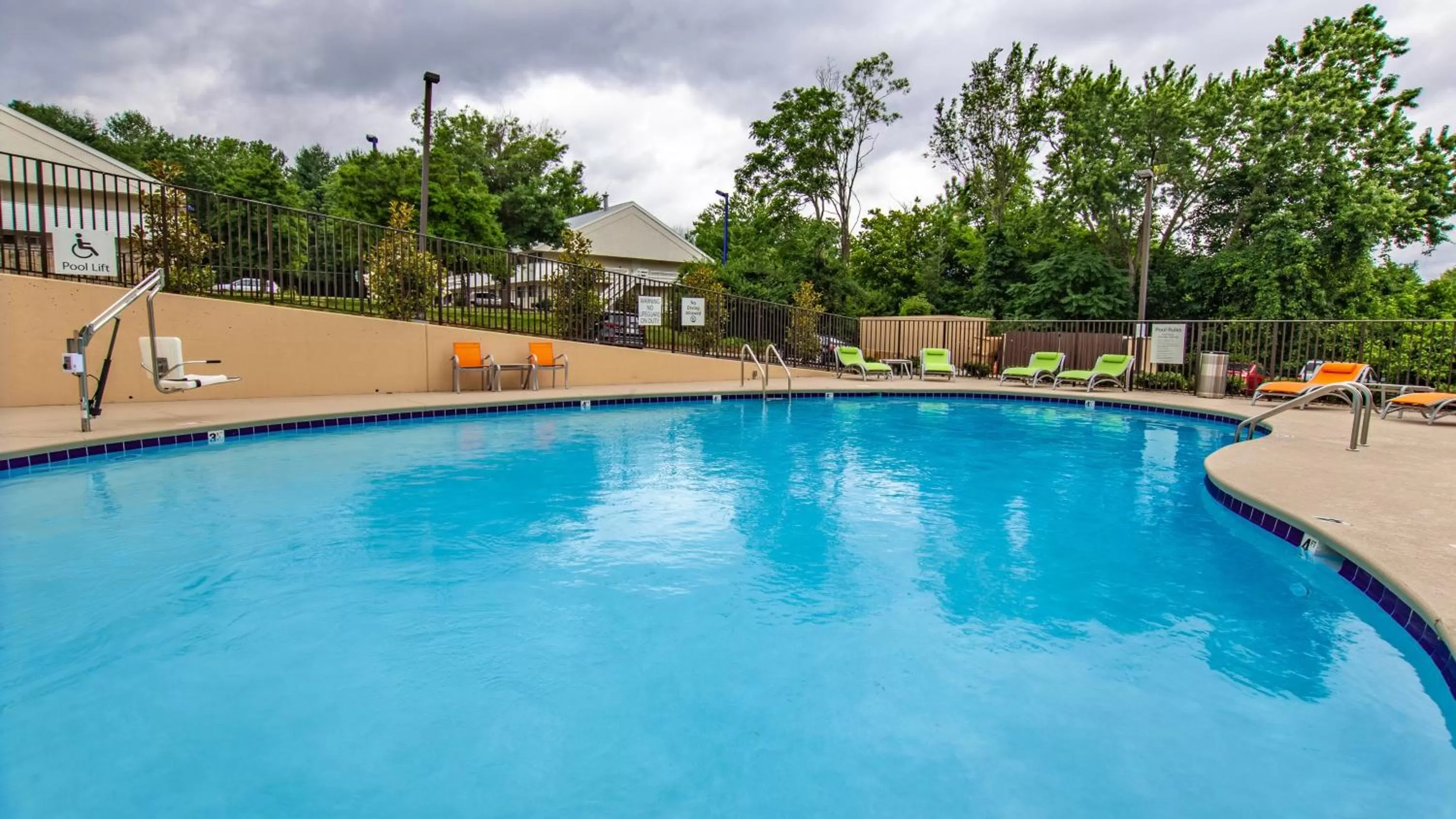 Swimming pool in Holiday Inn Knoxville N - Merchant Drive by IHG