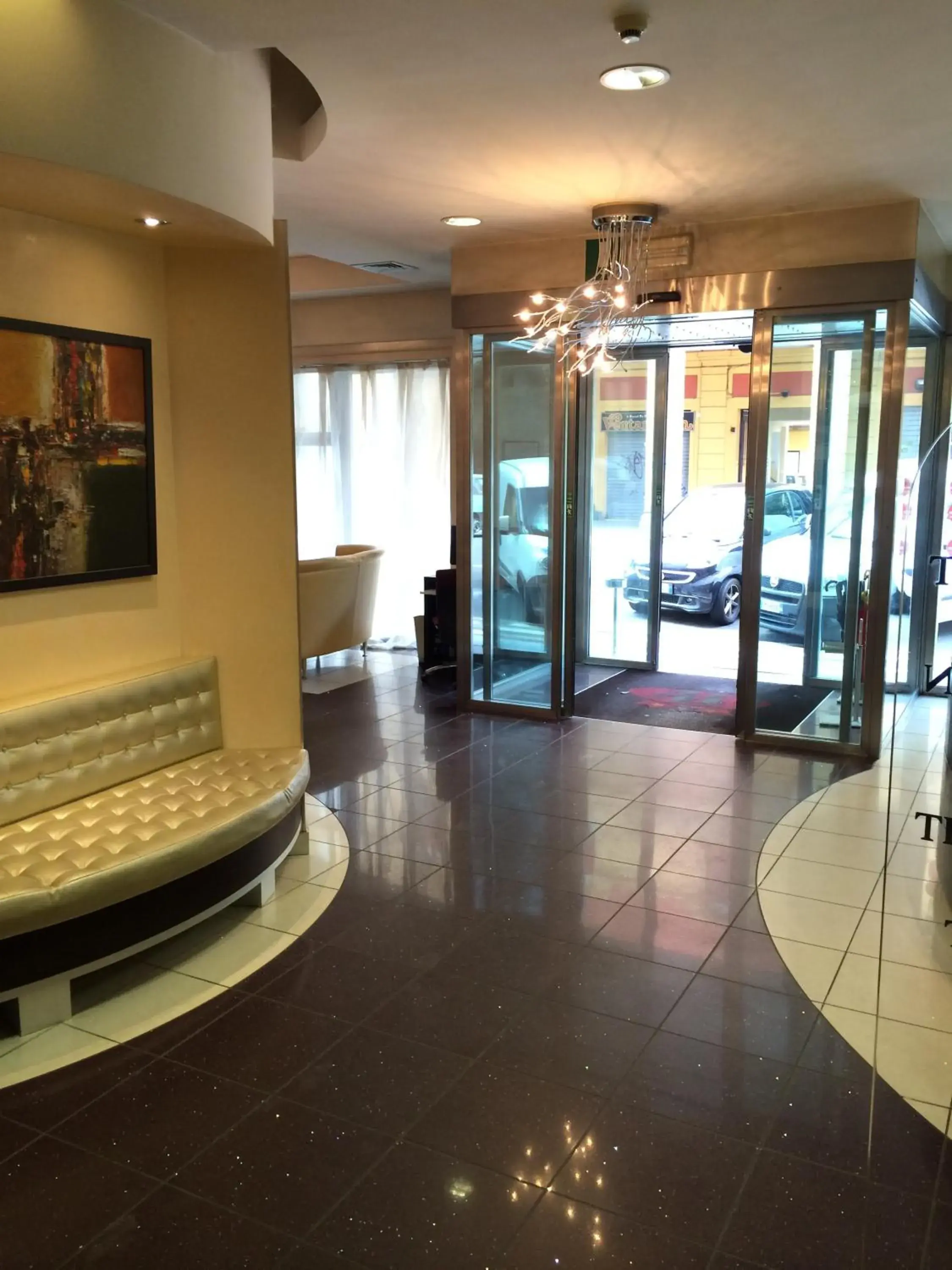 Lobby or reception in Millennhotel