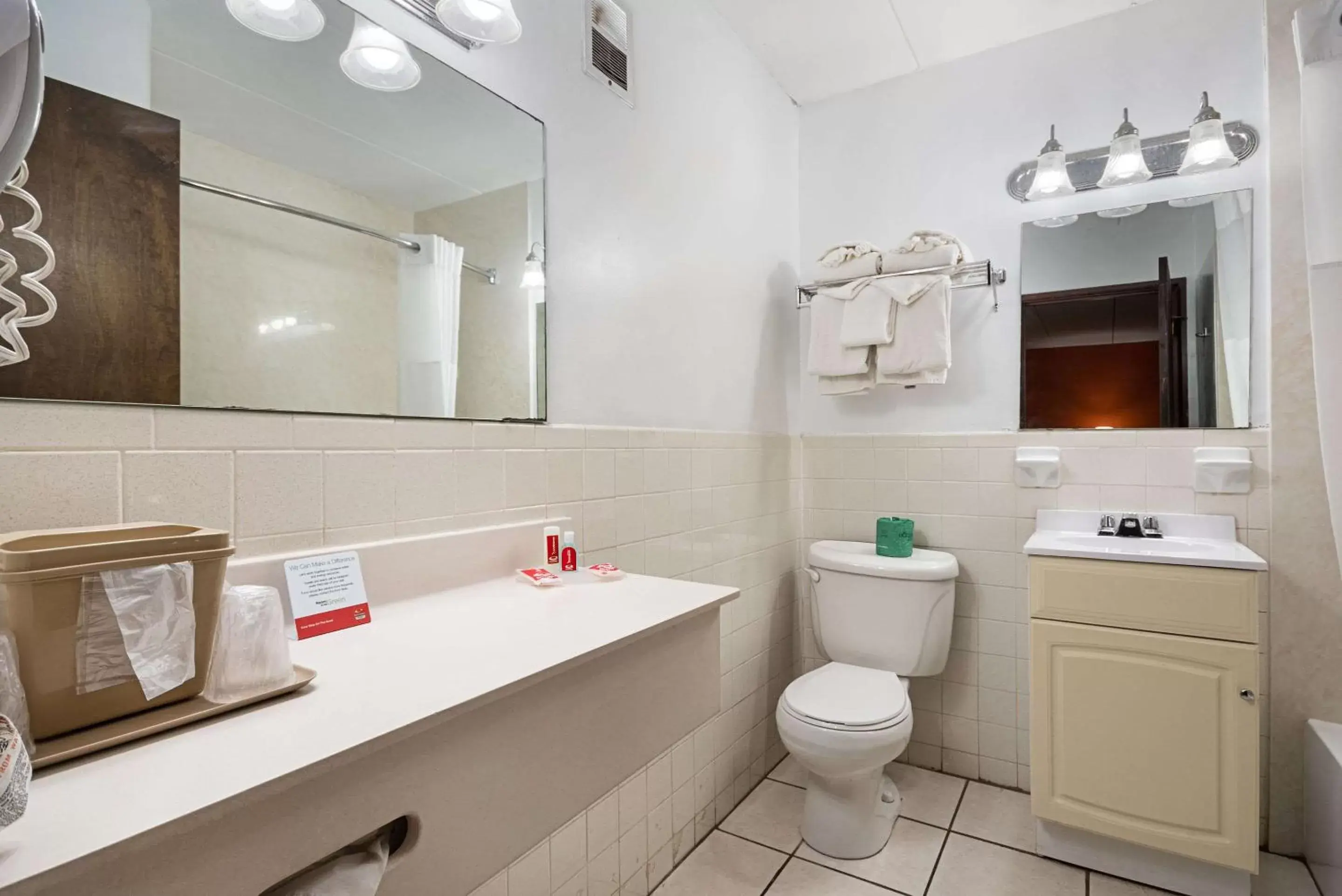 Bathroom in Econo Lodge Inn & Suites Windsor