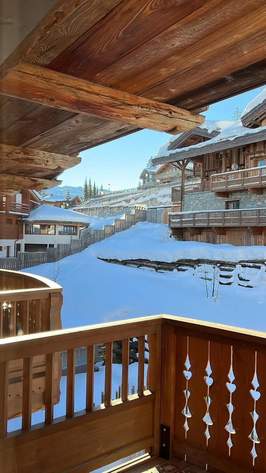 Balcony/Terrace in Six Senses Residences & Spa Courchevel