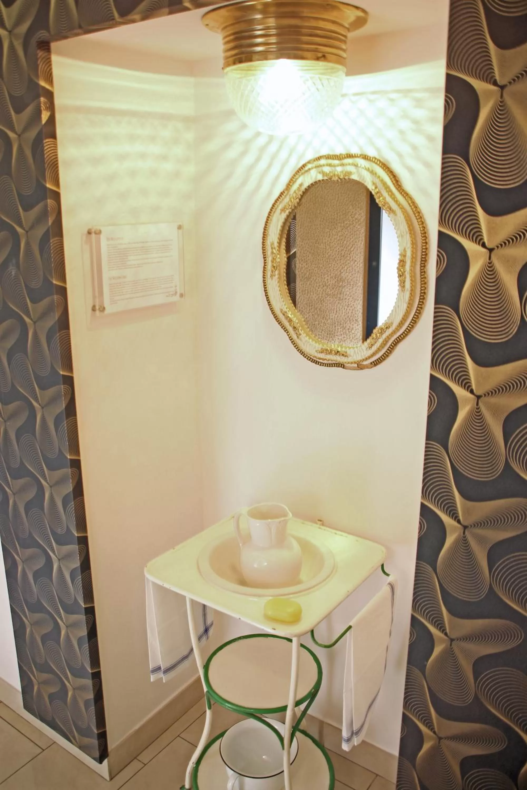 Decorative detail in BoutiqueHOTEL Donauwalzer