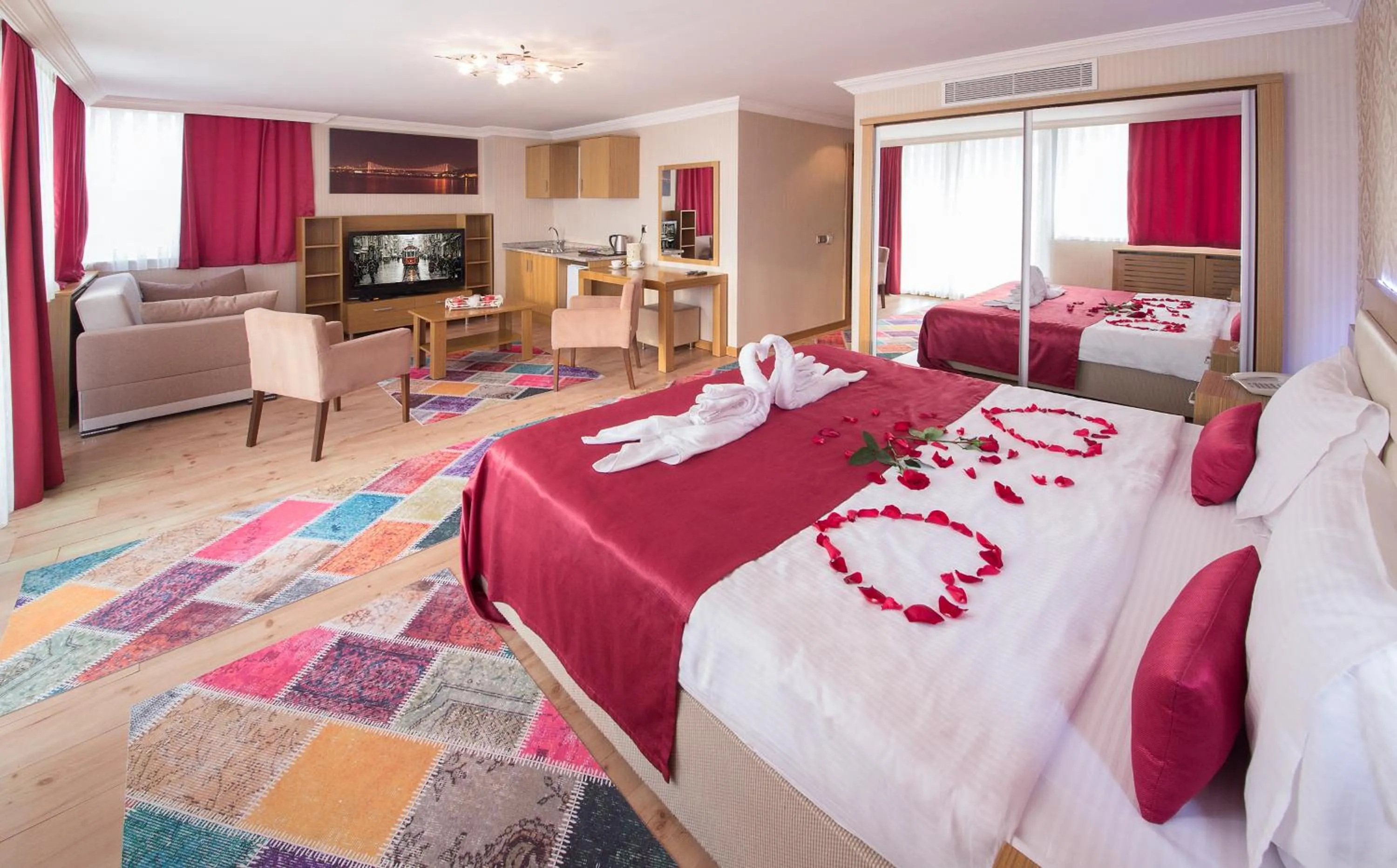 Living room in GRAND ZENTRUM HOTEL & CAFE RESTAURANT - Taksim Square