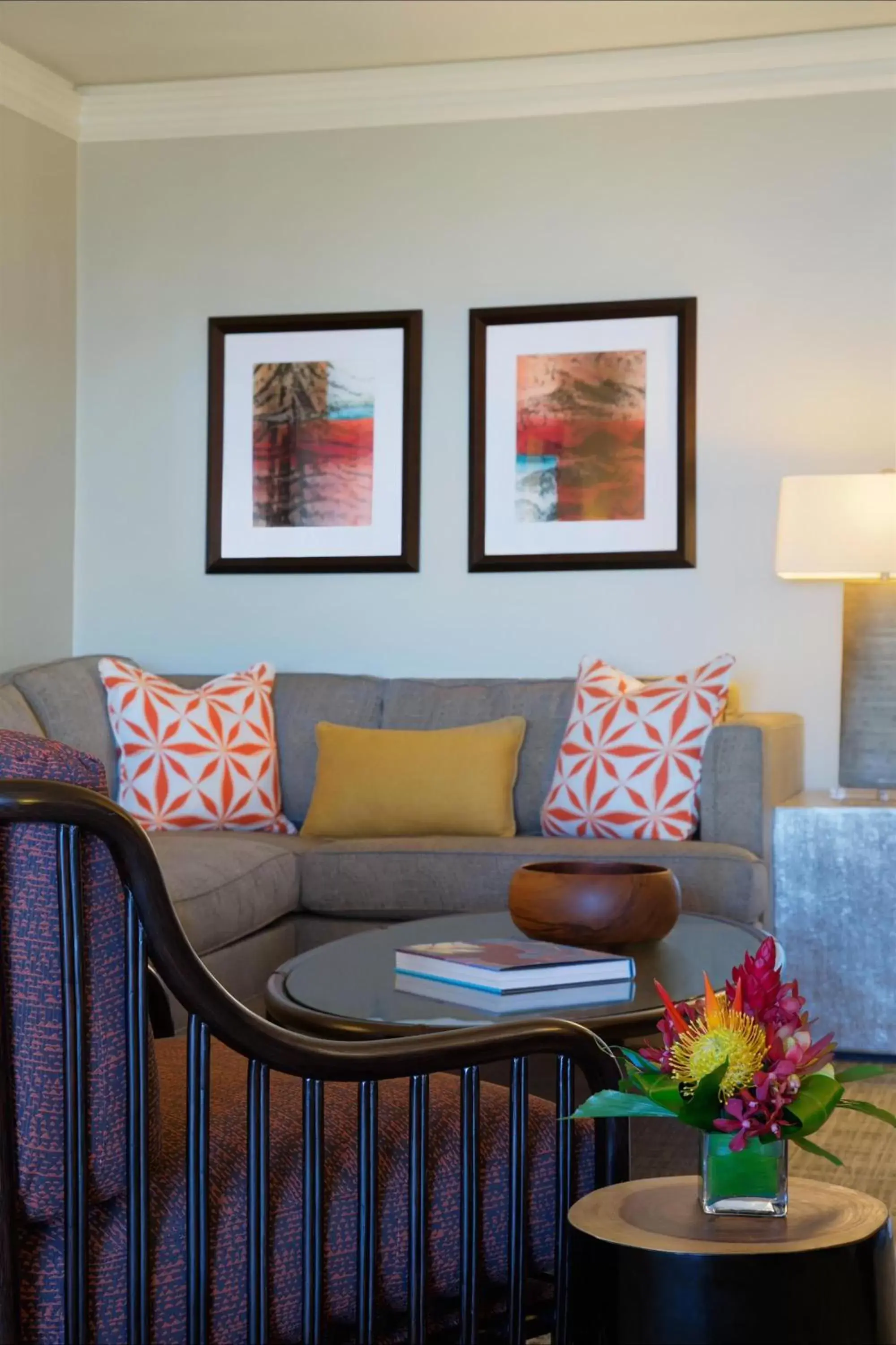 Living room, Seating Area in Fairmont Orchid