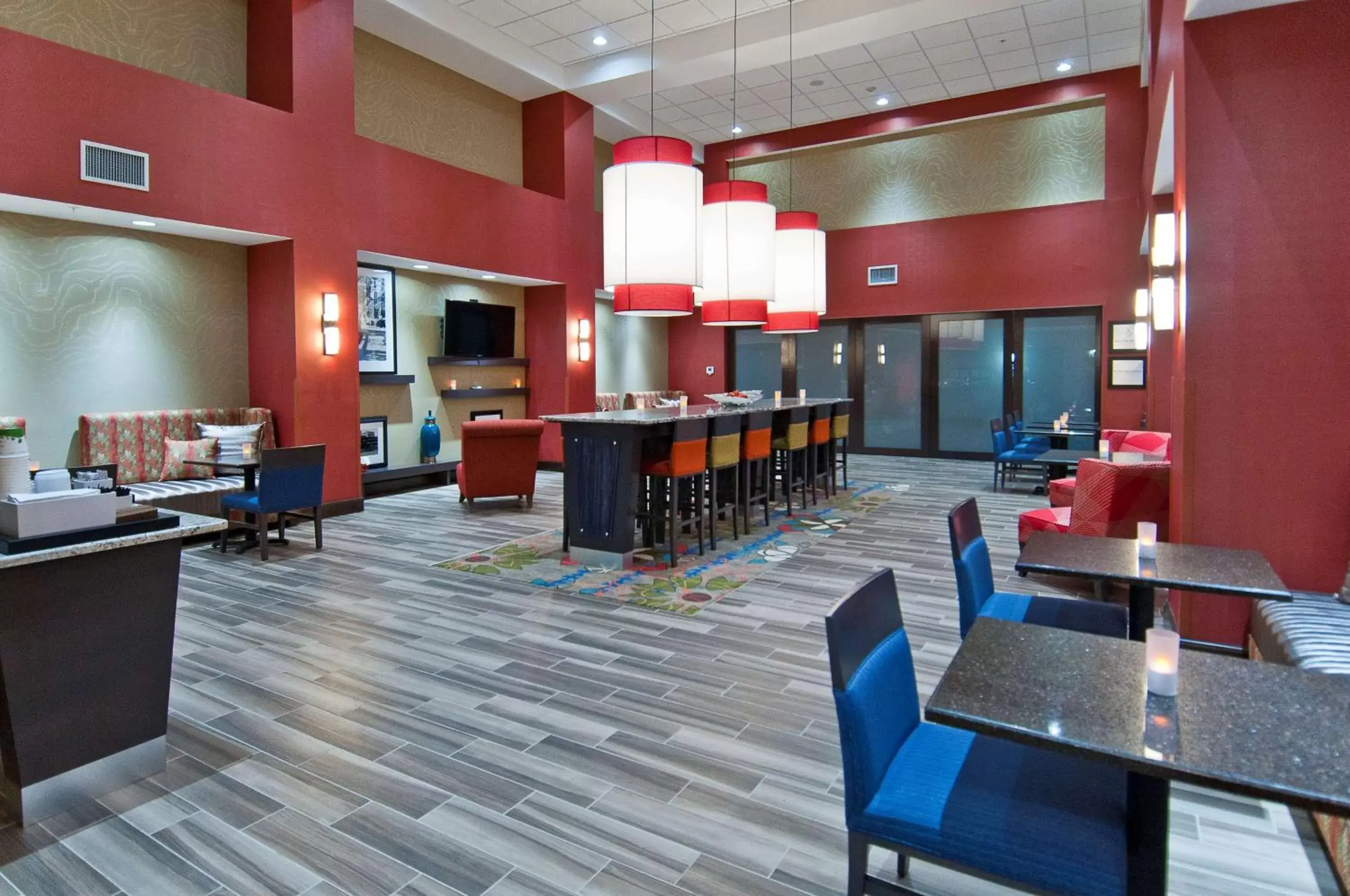 Lobby or reception, Restaurant/Places to Eat in Hampton Inn and Suites Pauls Valley