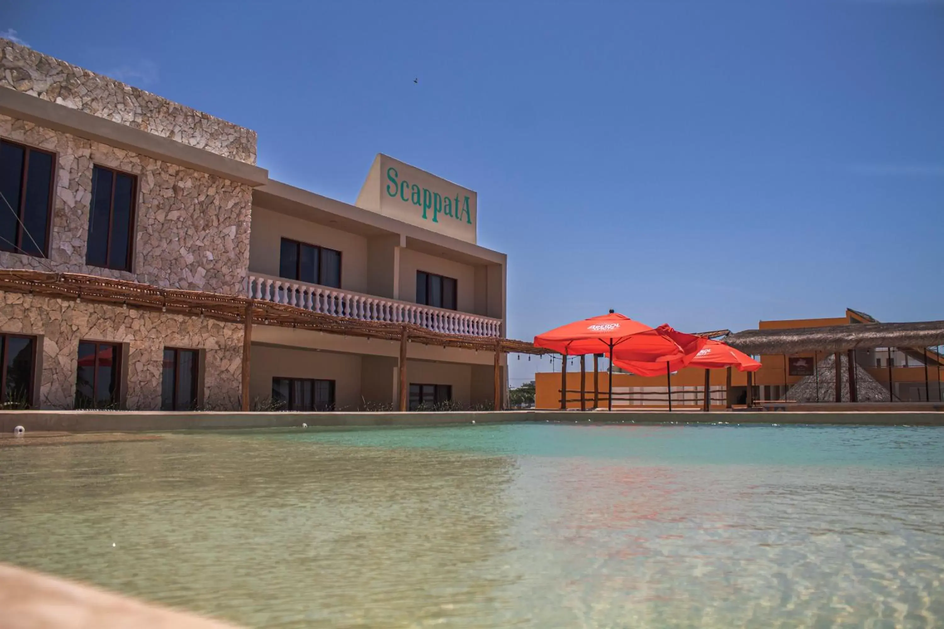 Swimming pool, Property Building in Hotel Scappata