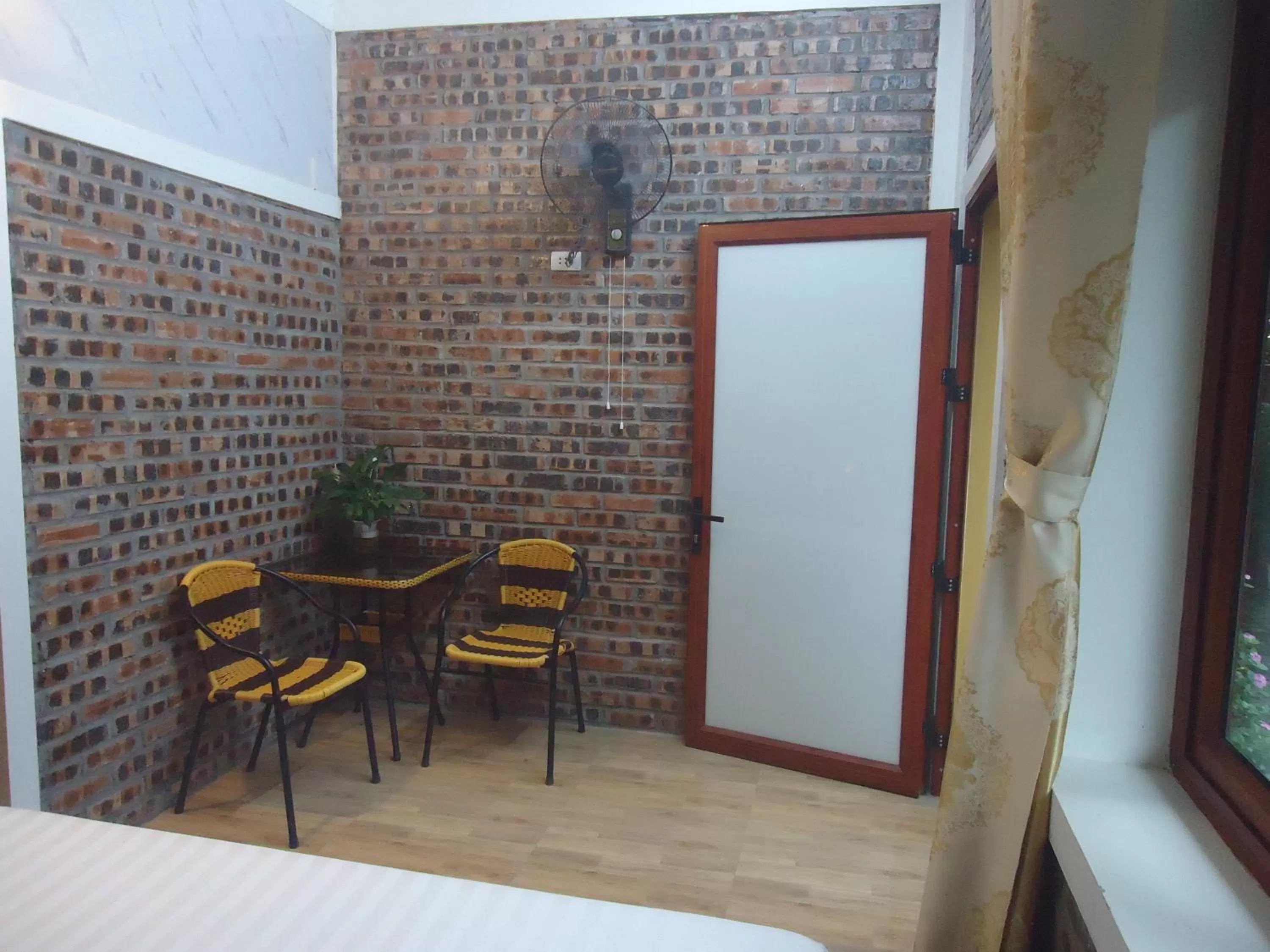 Seating area in Green Space Homestay