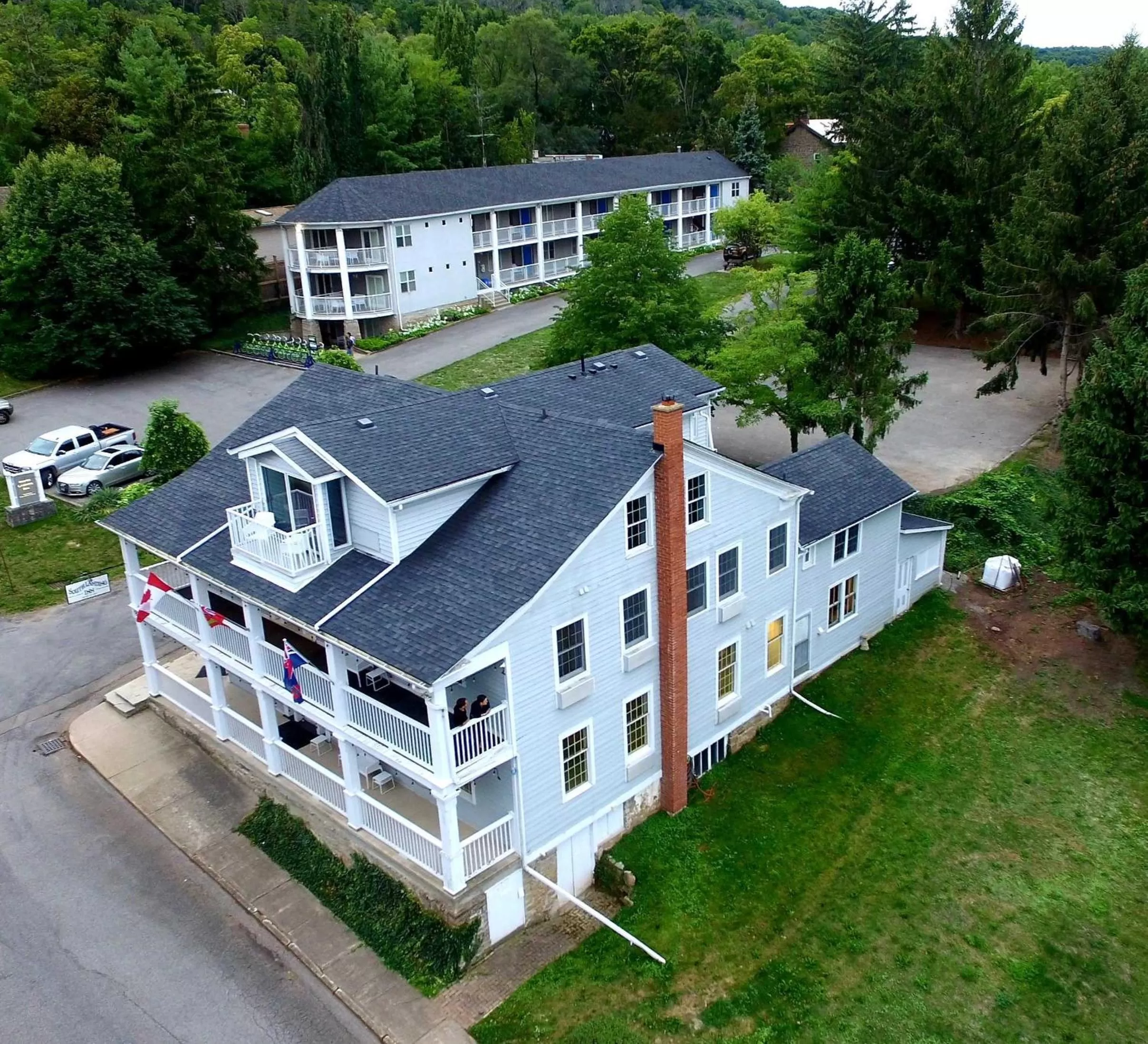 Bird's eye view in South Landing Inn