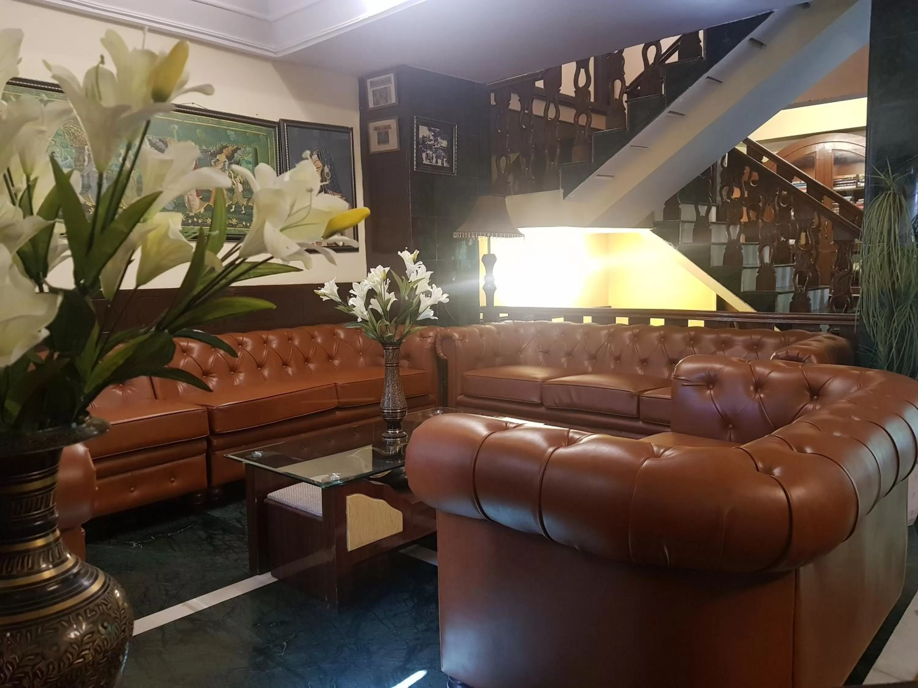 Lobby or reception in Hotel Silverine