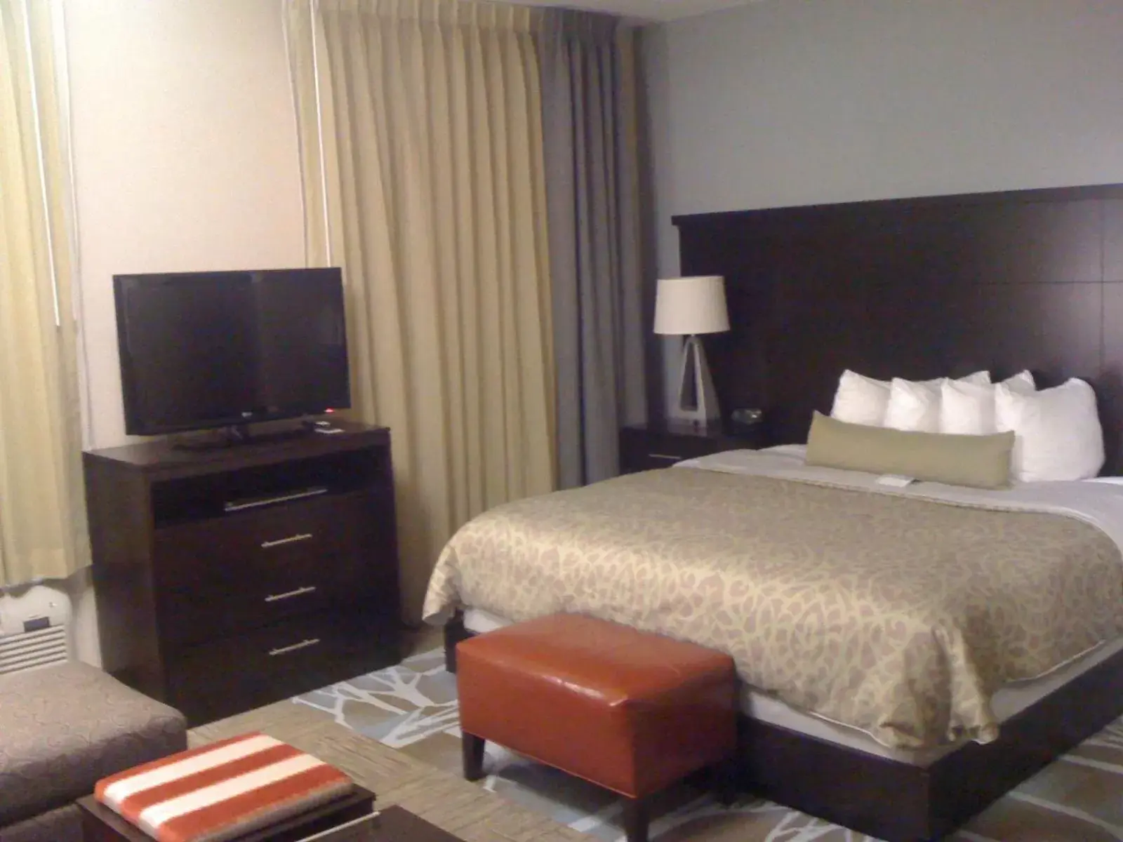 Photo of the whole room, Bed in Staybridge Suites Houston Stafford - Sugar Land, an IHG Hotel