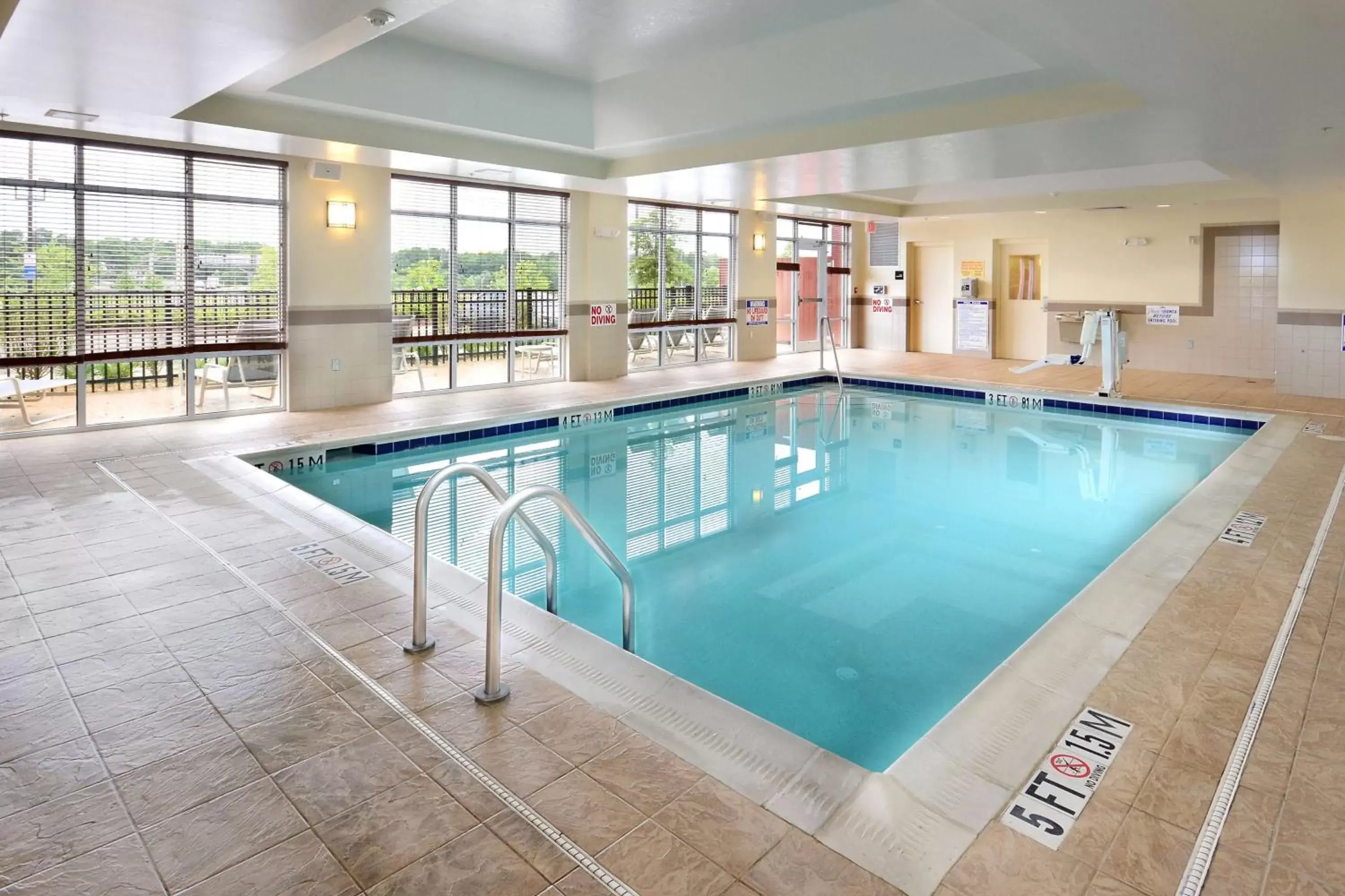 Pool view, Swimming Pool in Hampton Inn & Suites Durham North I-85