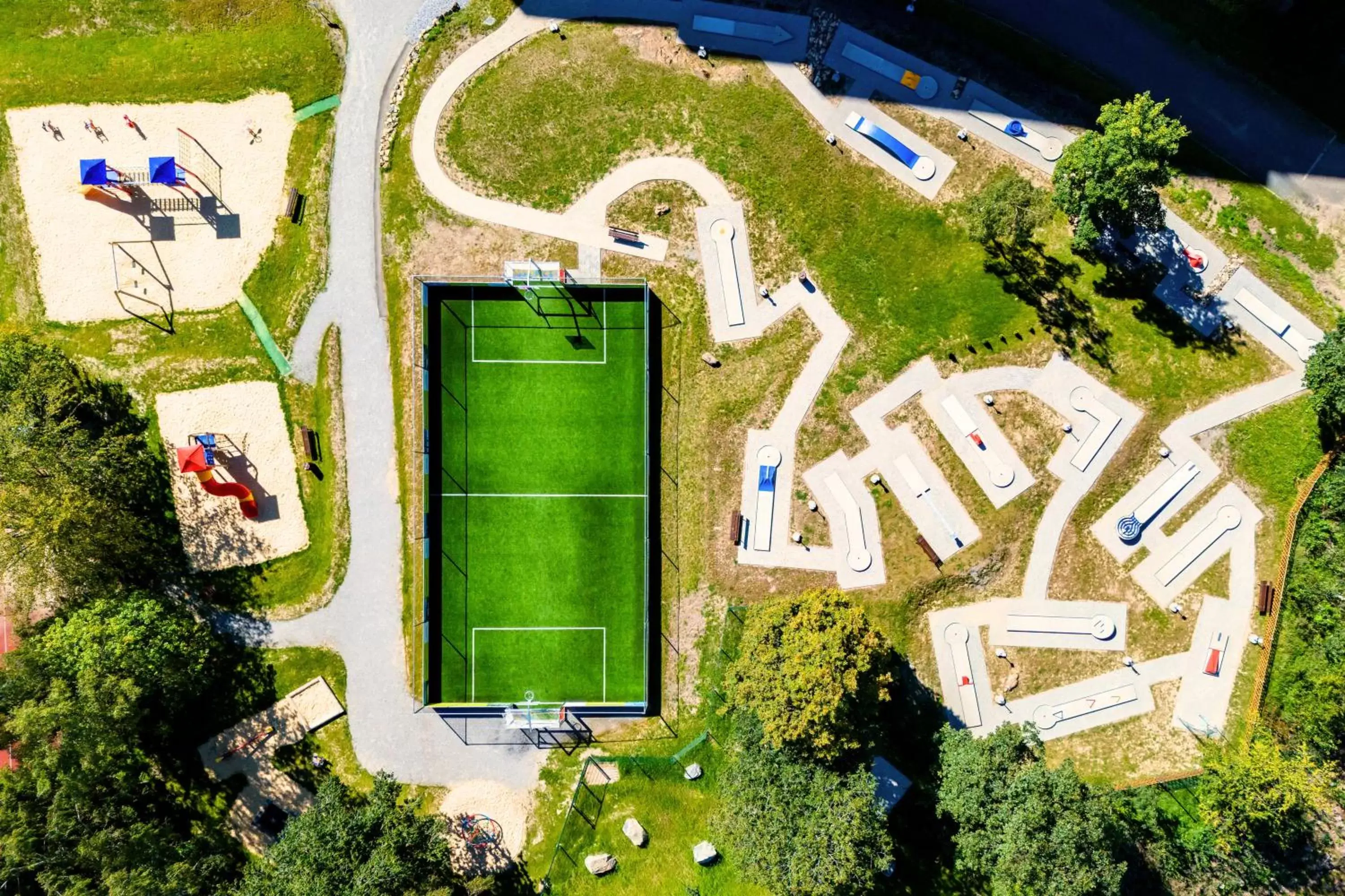 Spring, Bird's-eye View in AHORN Harz Hotel Braunlage