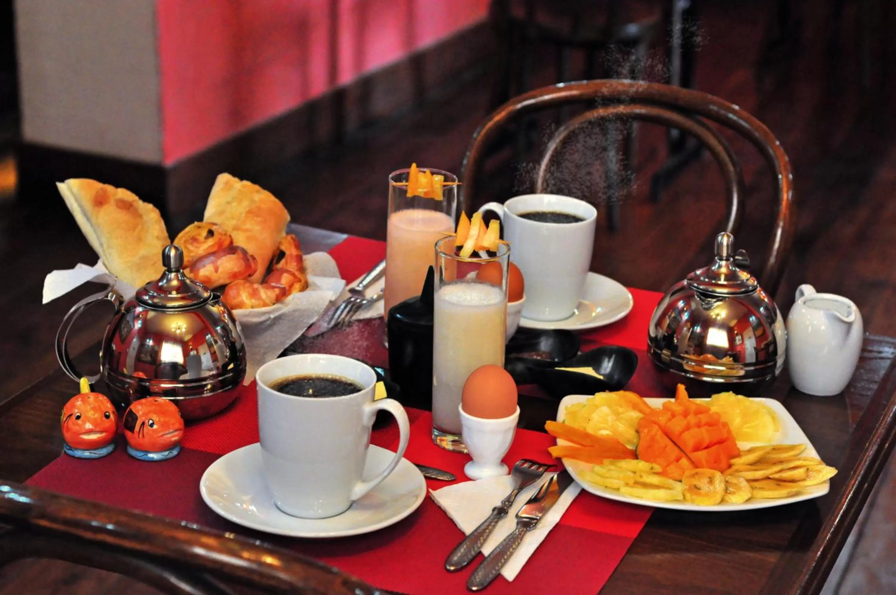 Continental breakfast in Rova Hotel