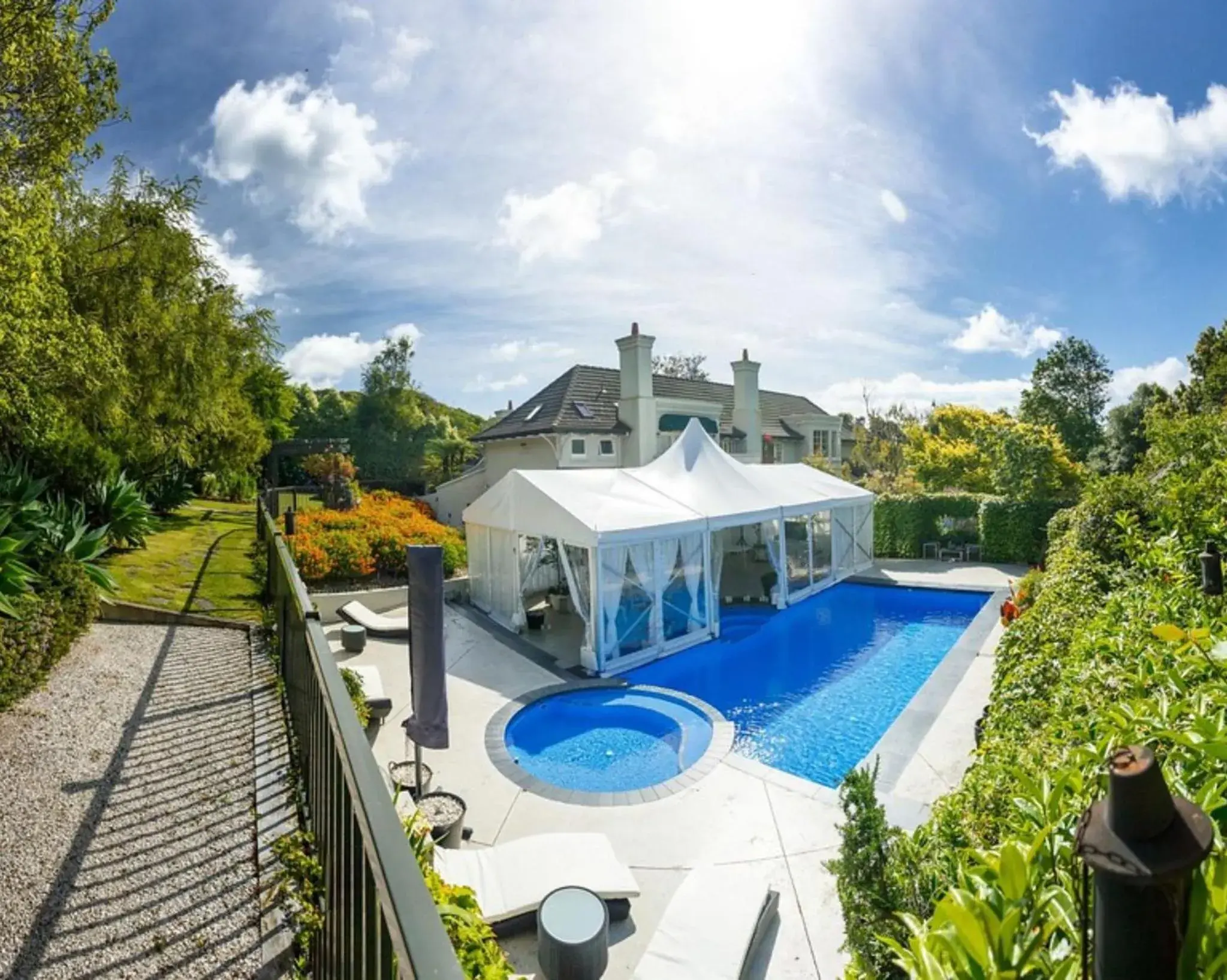 Garden view, Pool View in Greenmantle Estate Hotel