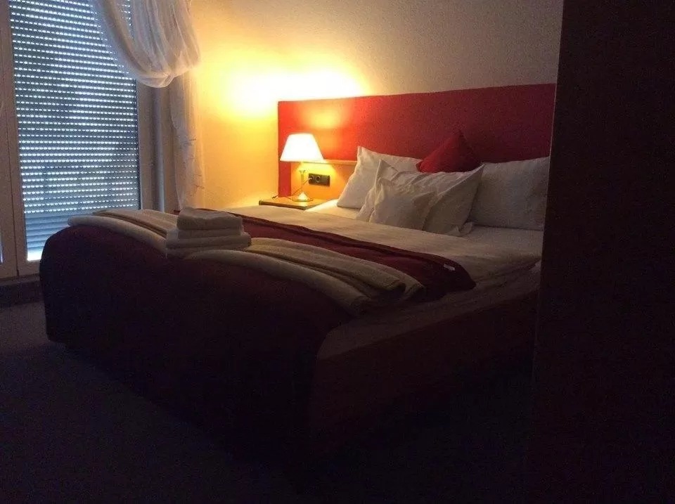 Bed in Berghof Hotel