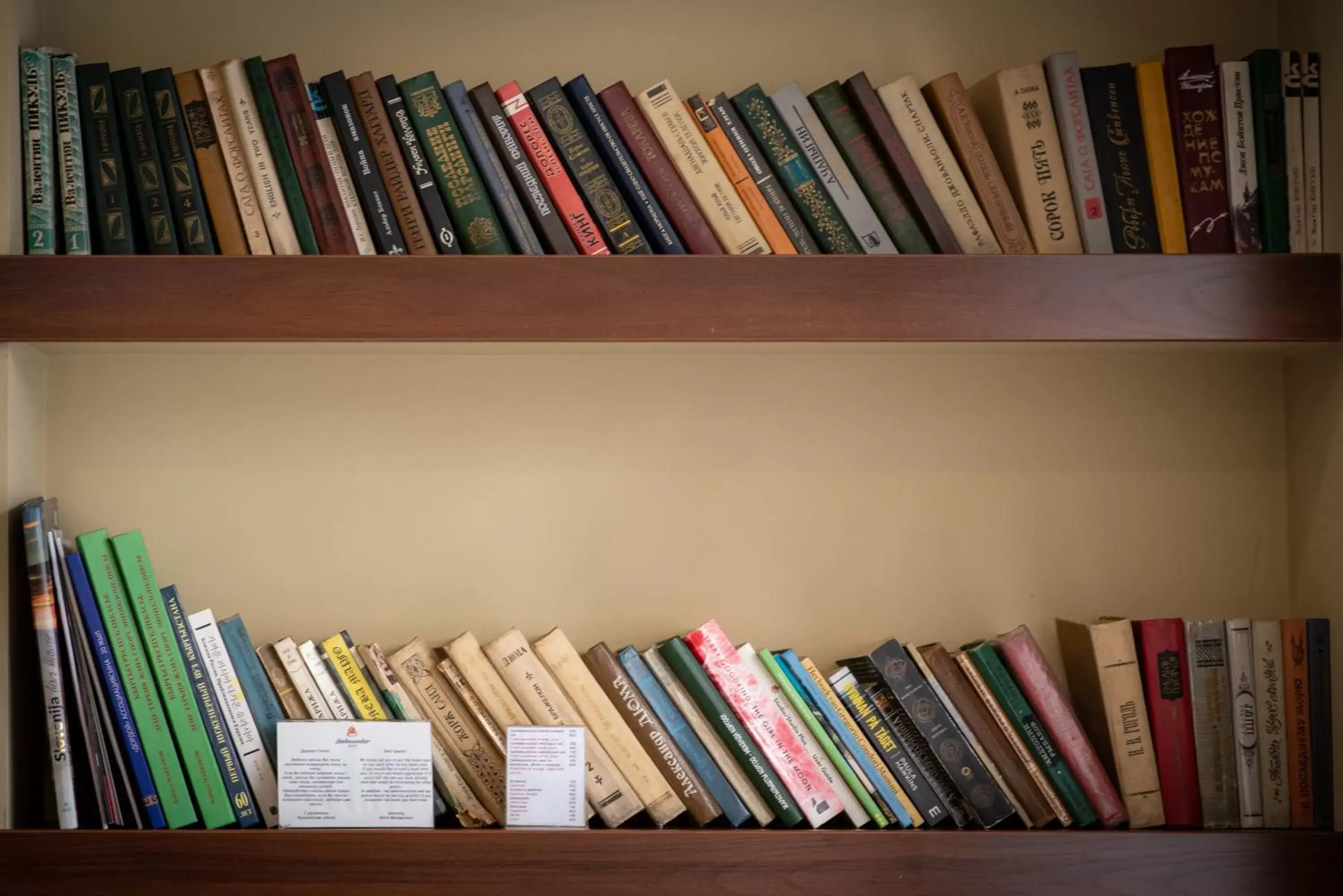 Library in Ambassador Hotel