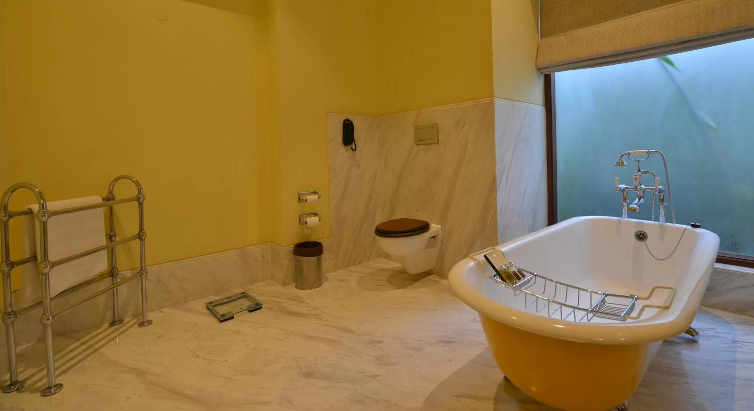 Bathroom in Taj Nadesar Palace