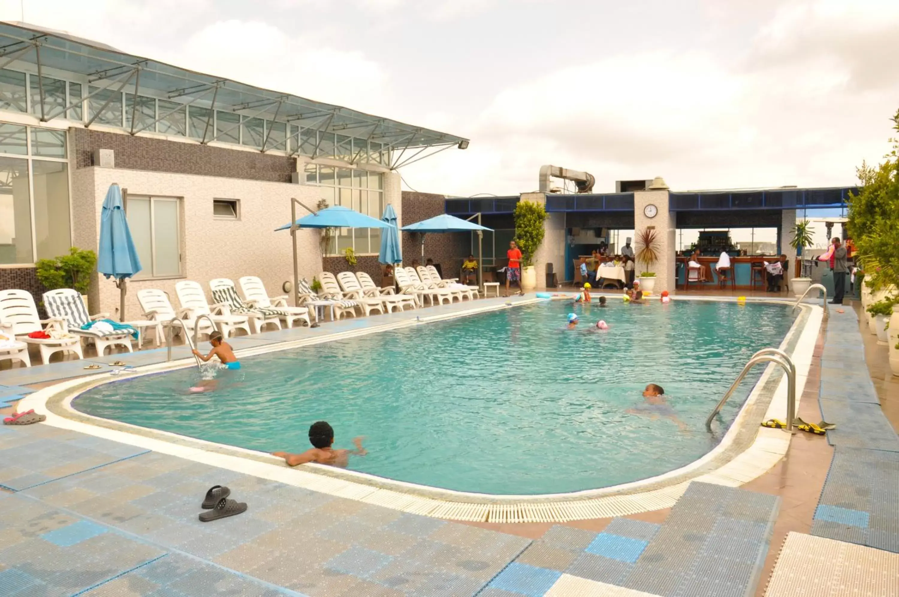 Pool view, Swimming Pool in Inter Luxury Hotel