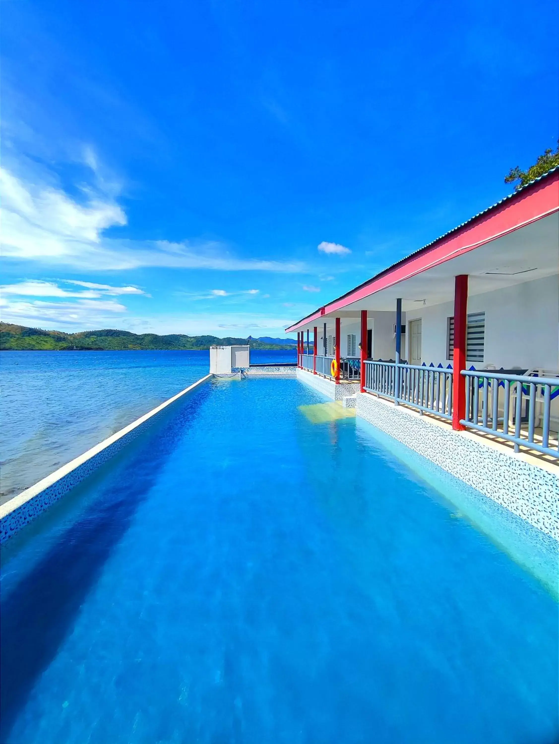 Swimming pool in Coron Underwater Garden Resort Swimming pool in Coron Underwater Garden Resort