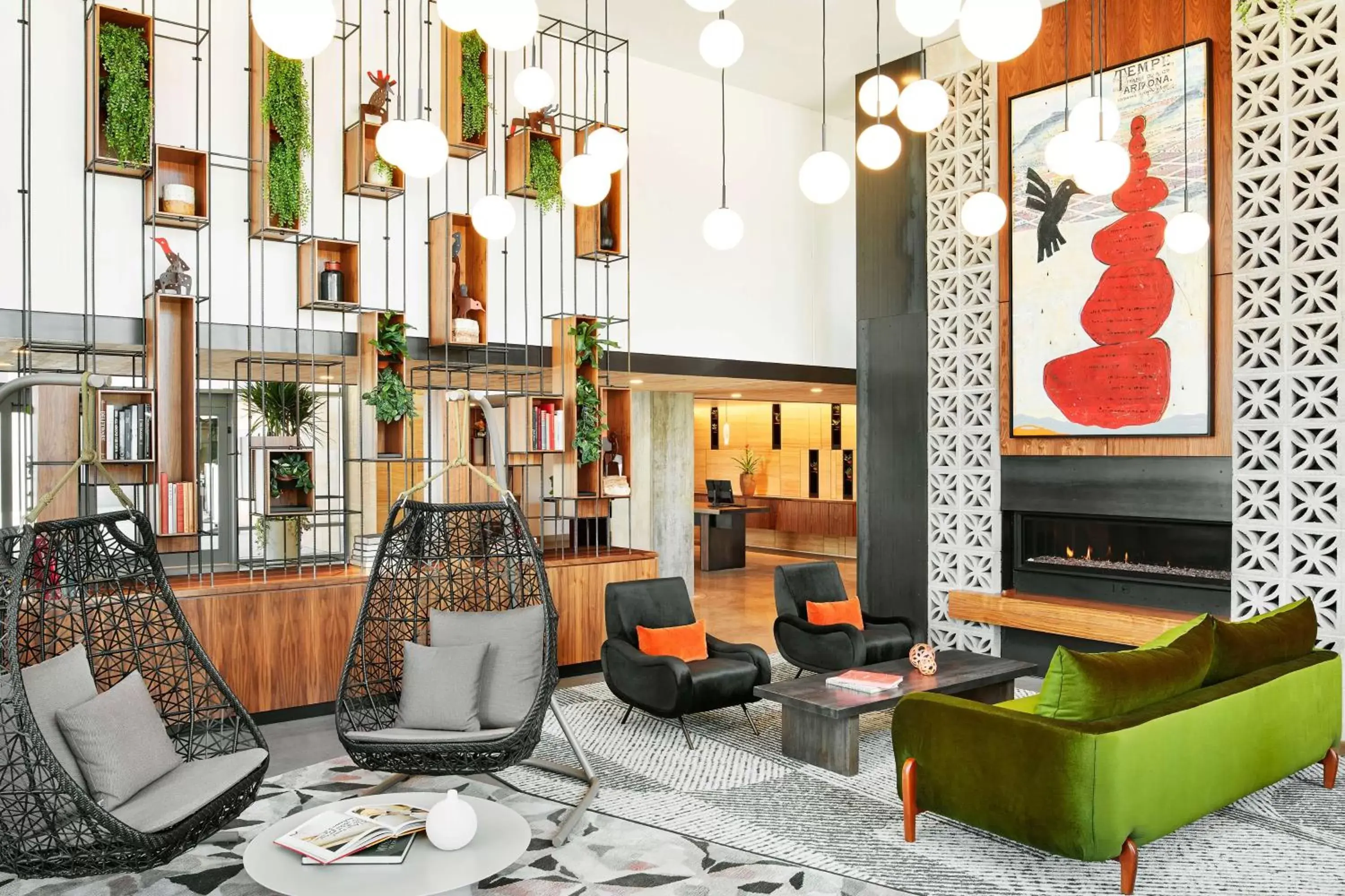 Lobby or reception in Canopy By Hilton Tempe Downtown Lobby or reception in Canopy By Hilton Tempe Downtown