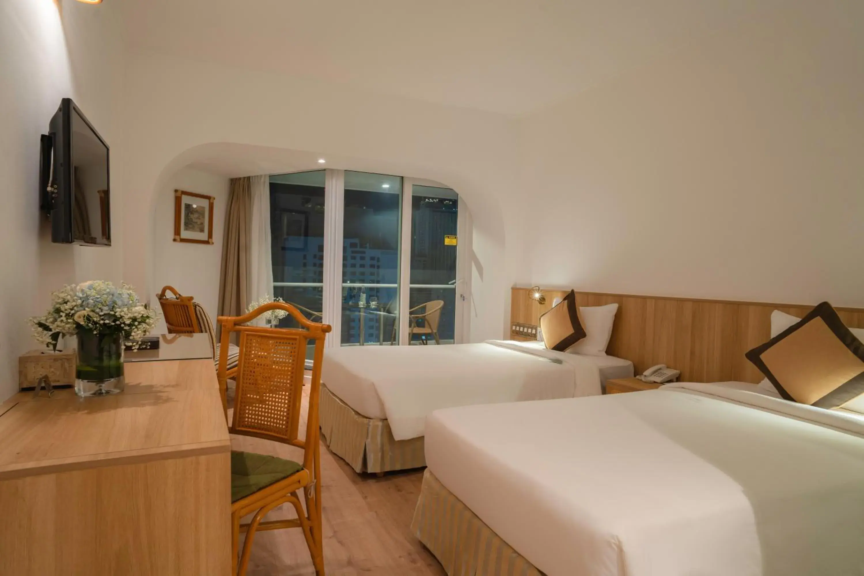 Bed in Green World Hotel Nha Trang