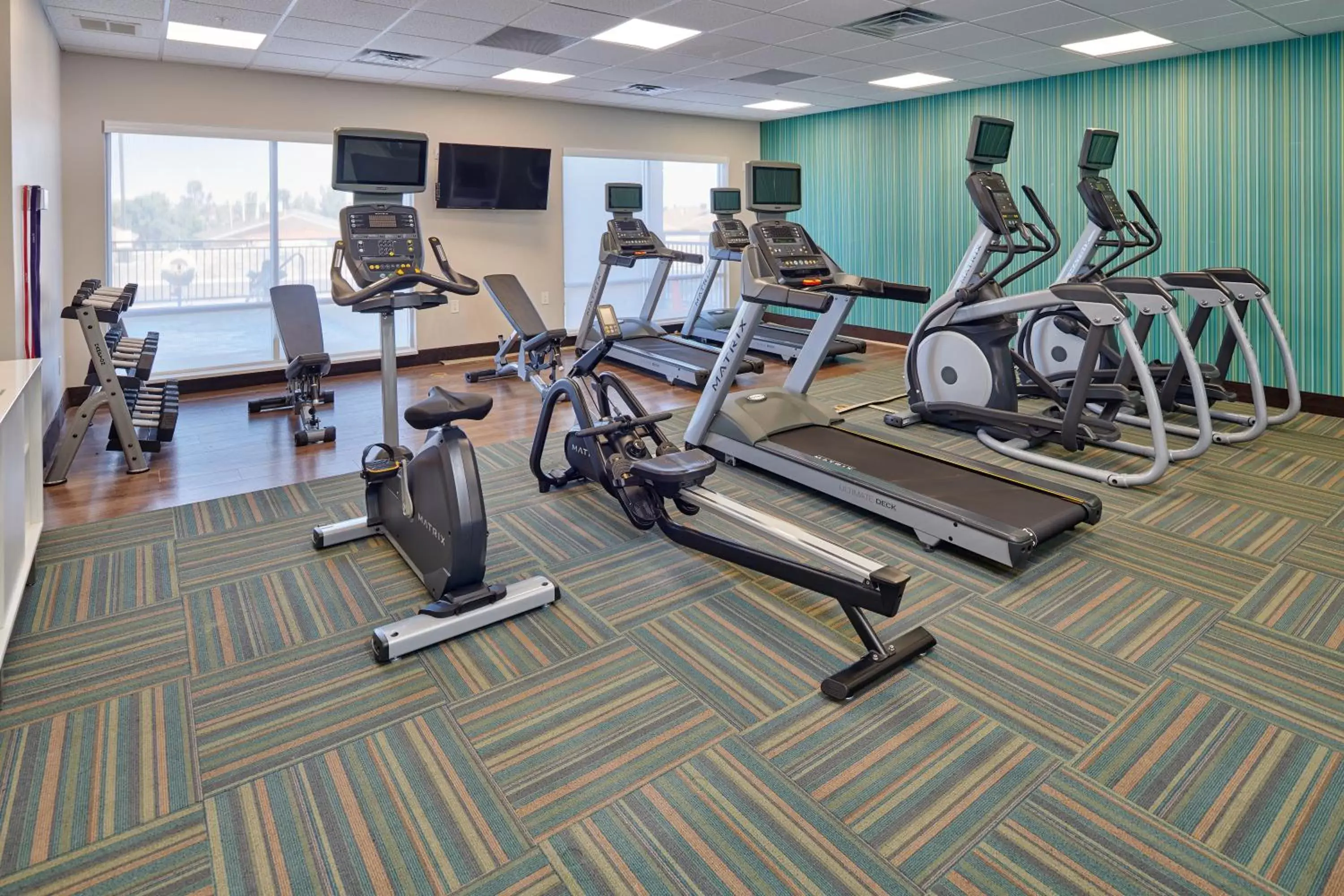 Fitness centre/facilities, Fitness Center/Facilities in Holiday Inn Express & Suites El Paso East-Loop 375, an IHG Hotel