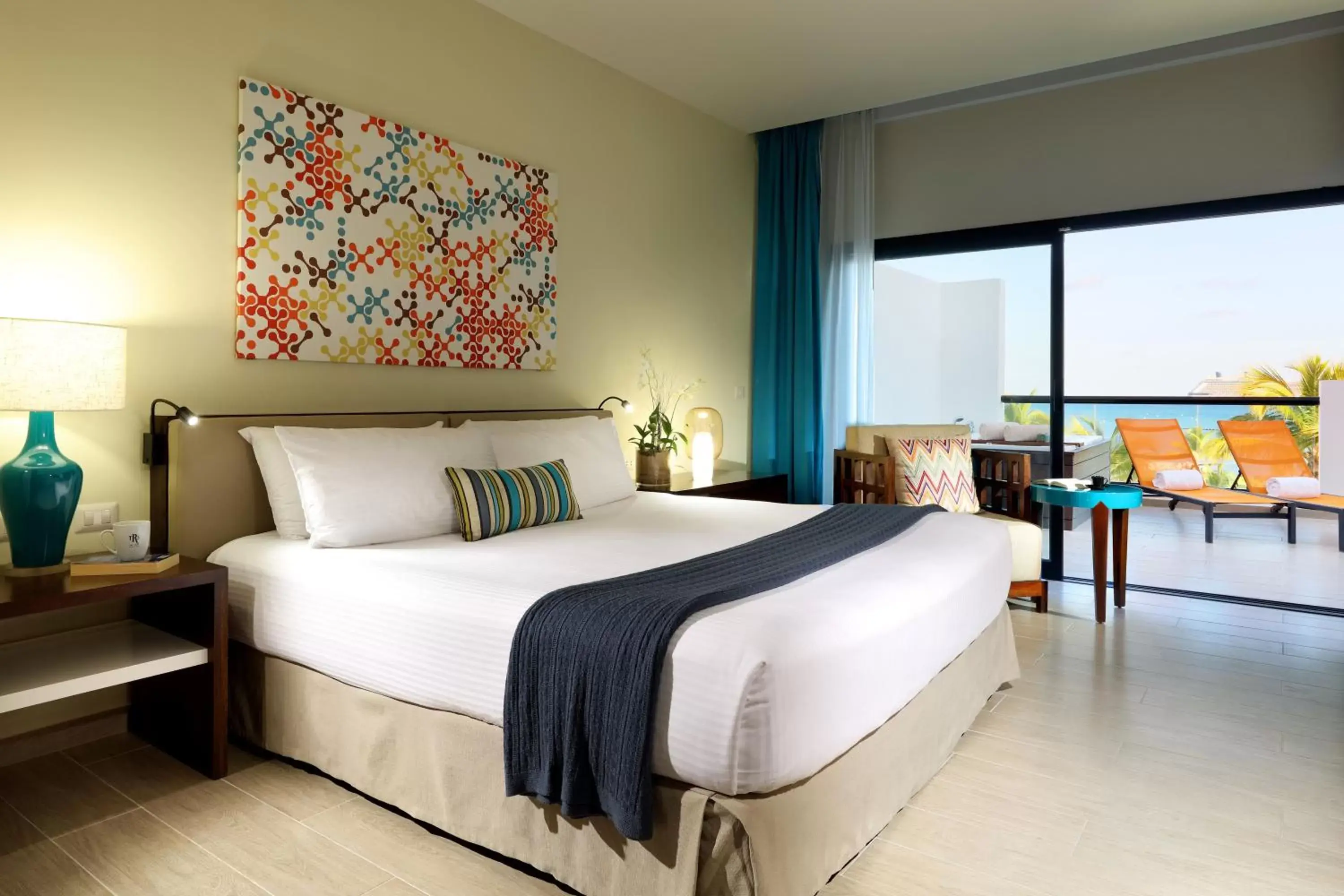 Bedroom, Bed in TRS Cap Cana Waterfront & Marina Hotel - Adults Only