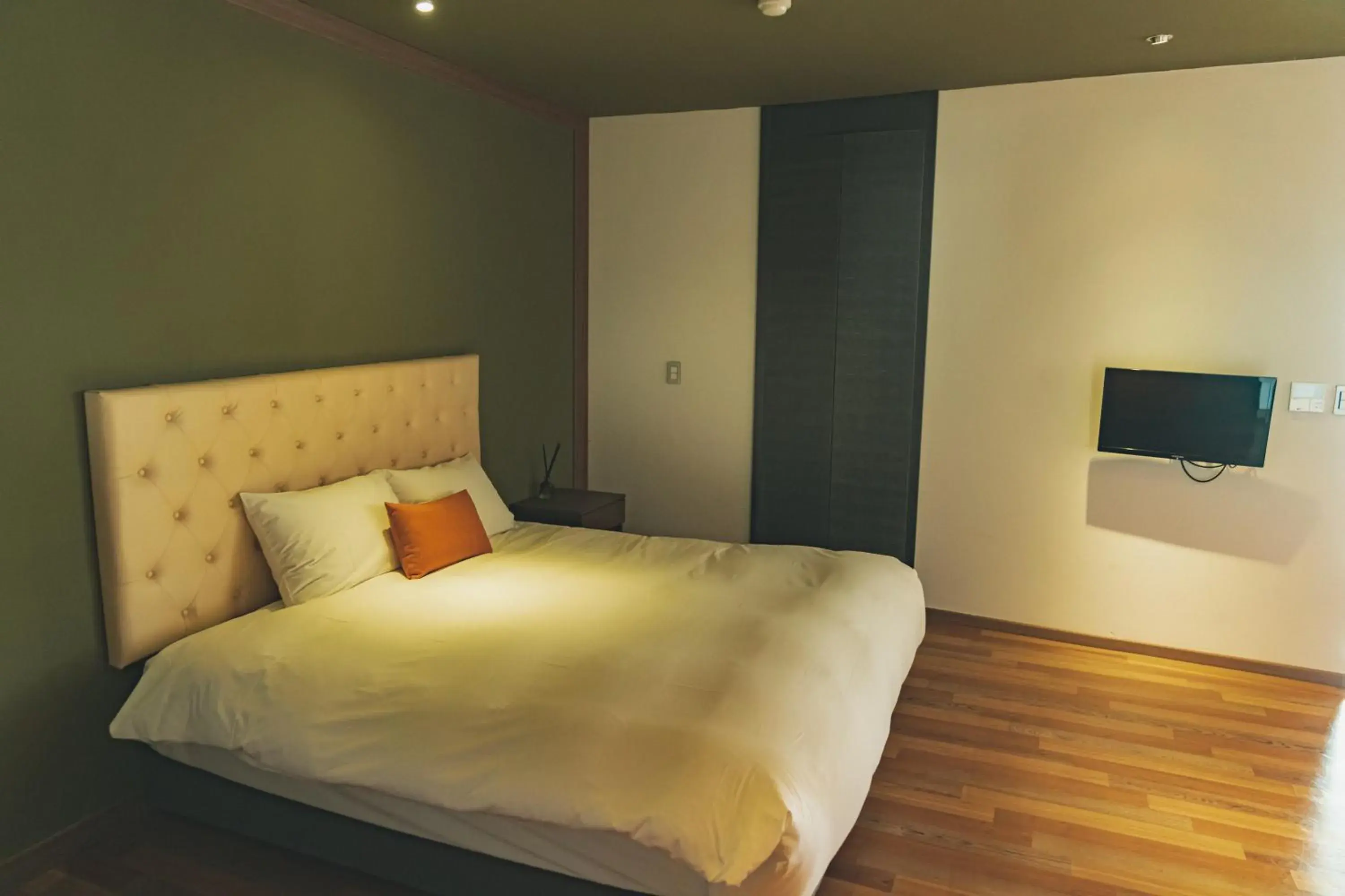 Bed in Jeju Hotel Scarboro Bed in Jeju Hotel Scarboro