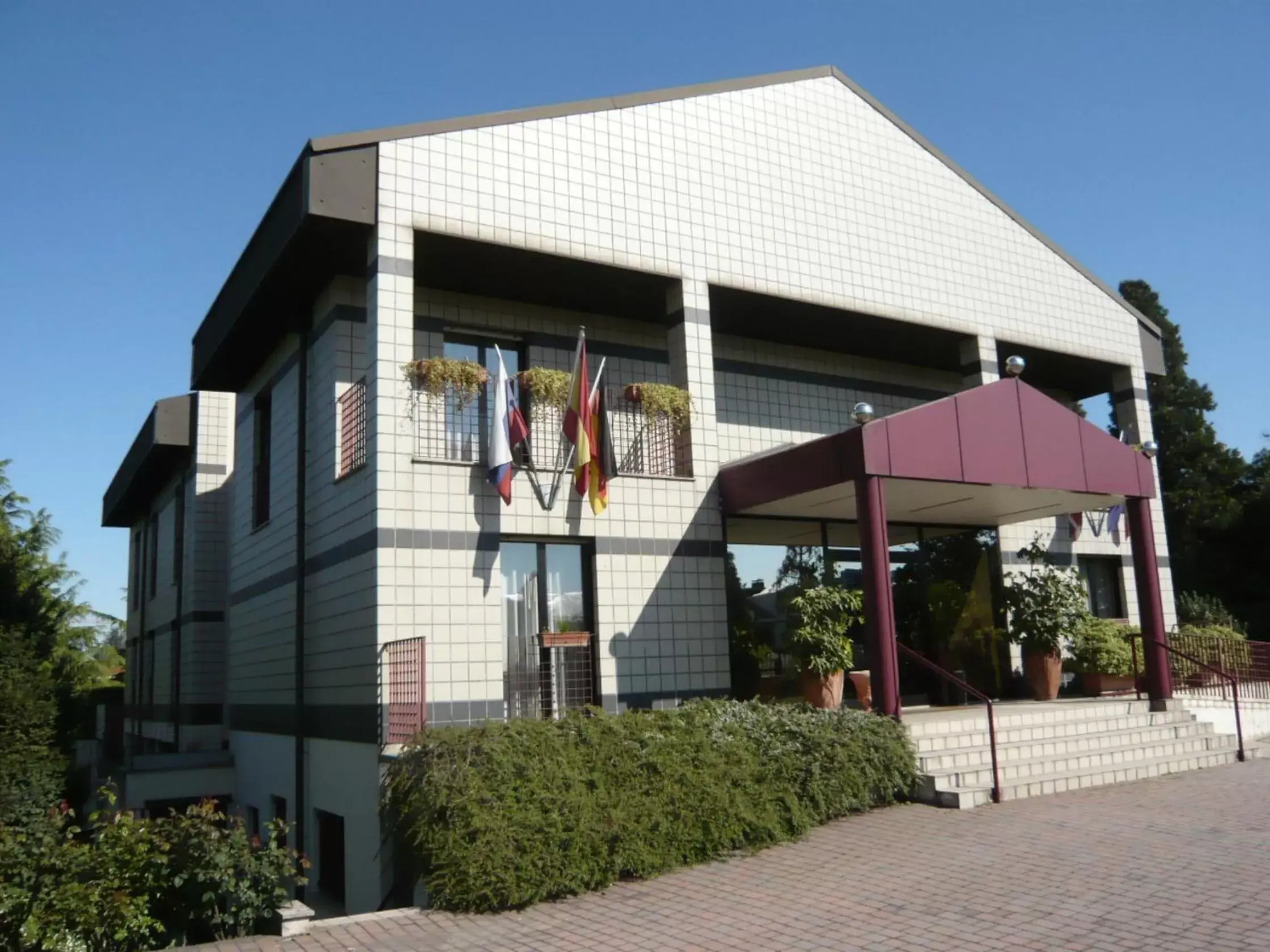 Facade/entrance, Property Building in Monica Hotel Fiera