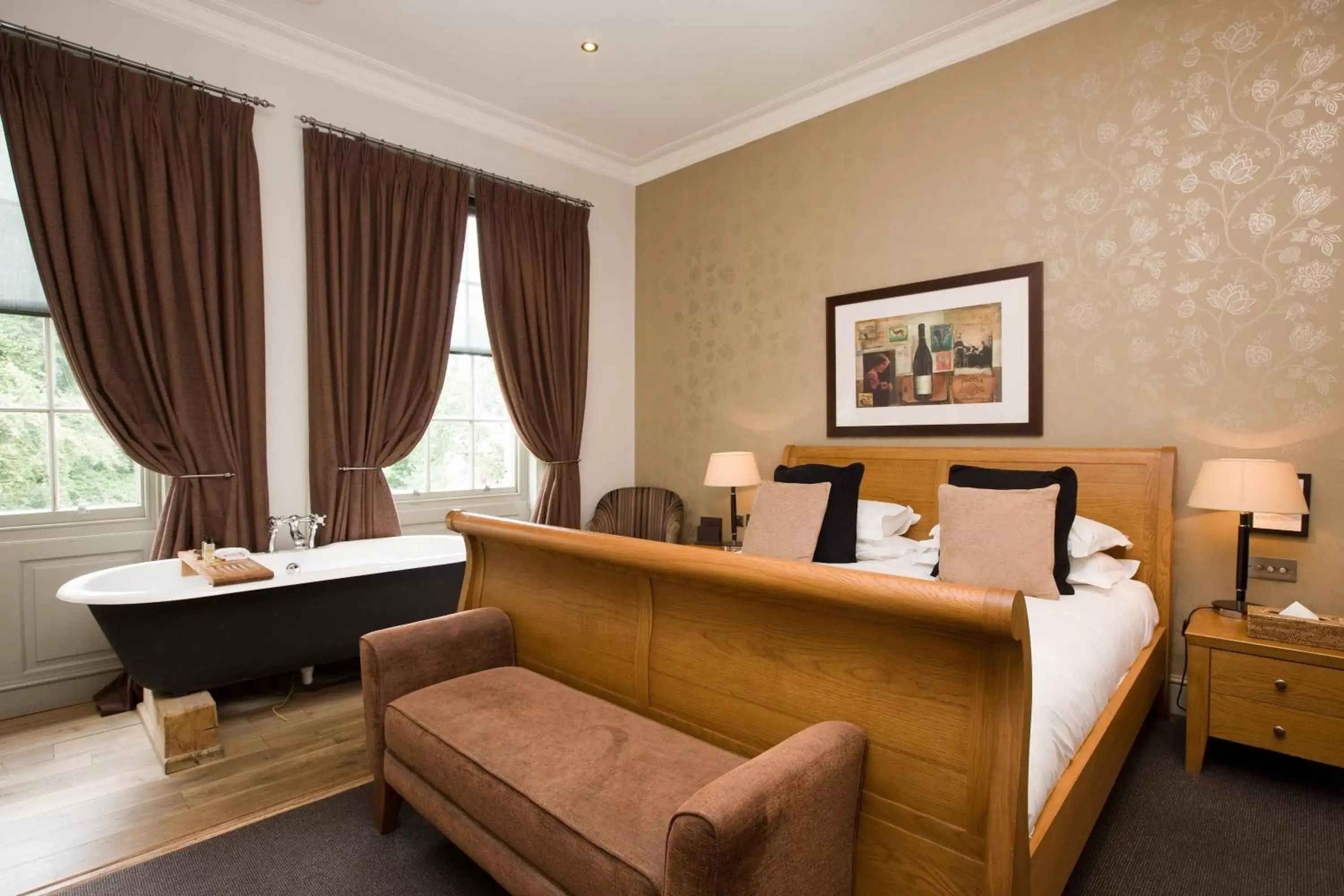 Deluxe Room in Hotel Du Vin & Bistro York Deluxe Room in Hotel Du Vin & Bistro York