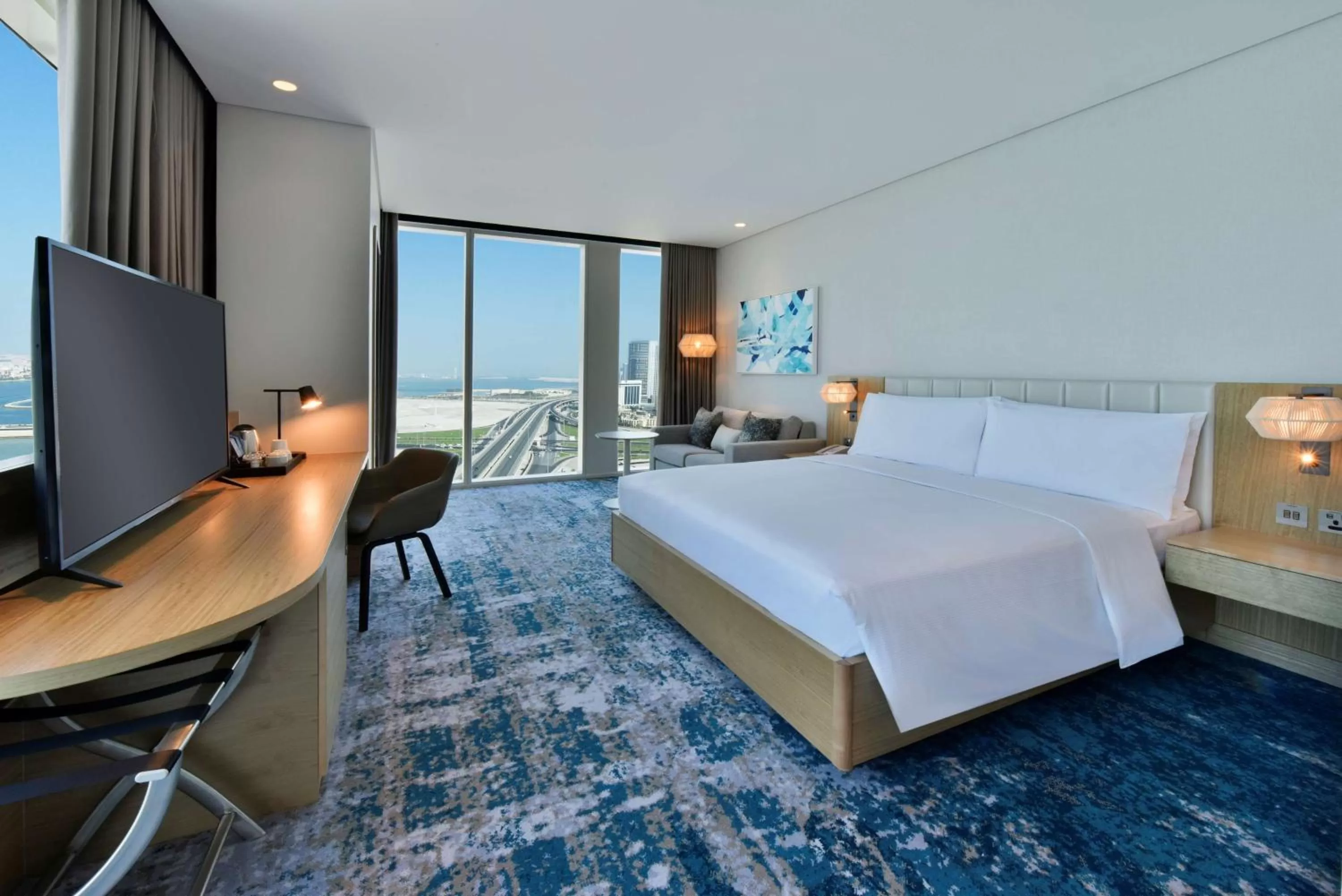 Bedroom, Bed in Hilton Garden Inn Bahrain Bay