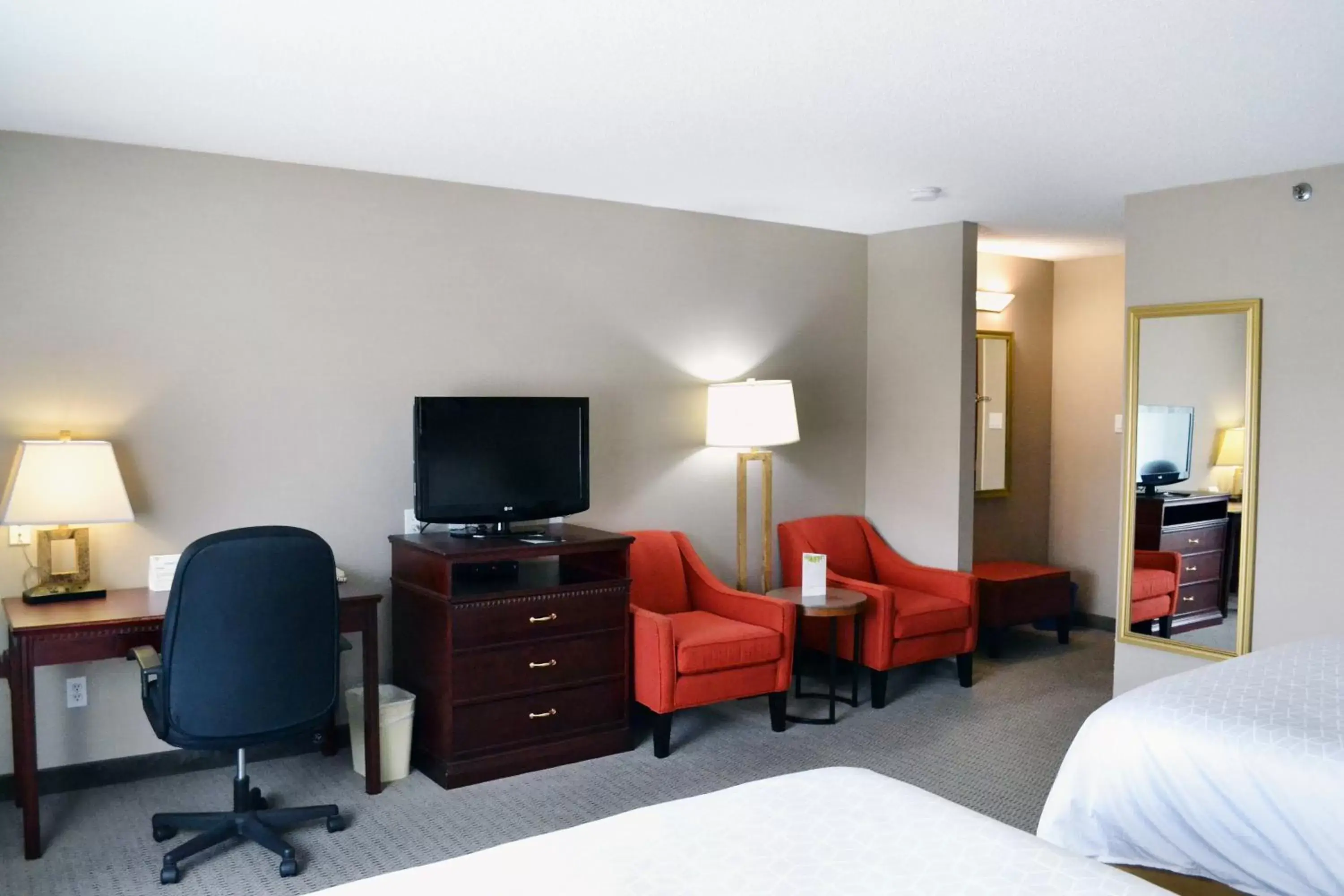 Photo of the whole room, TV/Entertainment Center in Holiday Inn Express Red Deer, an IHG Hotel